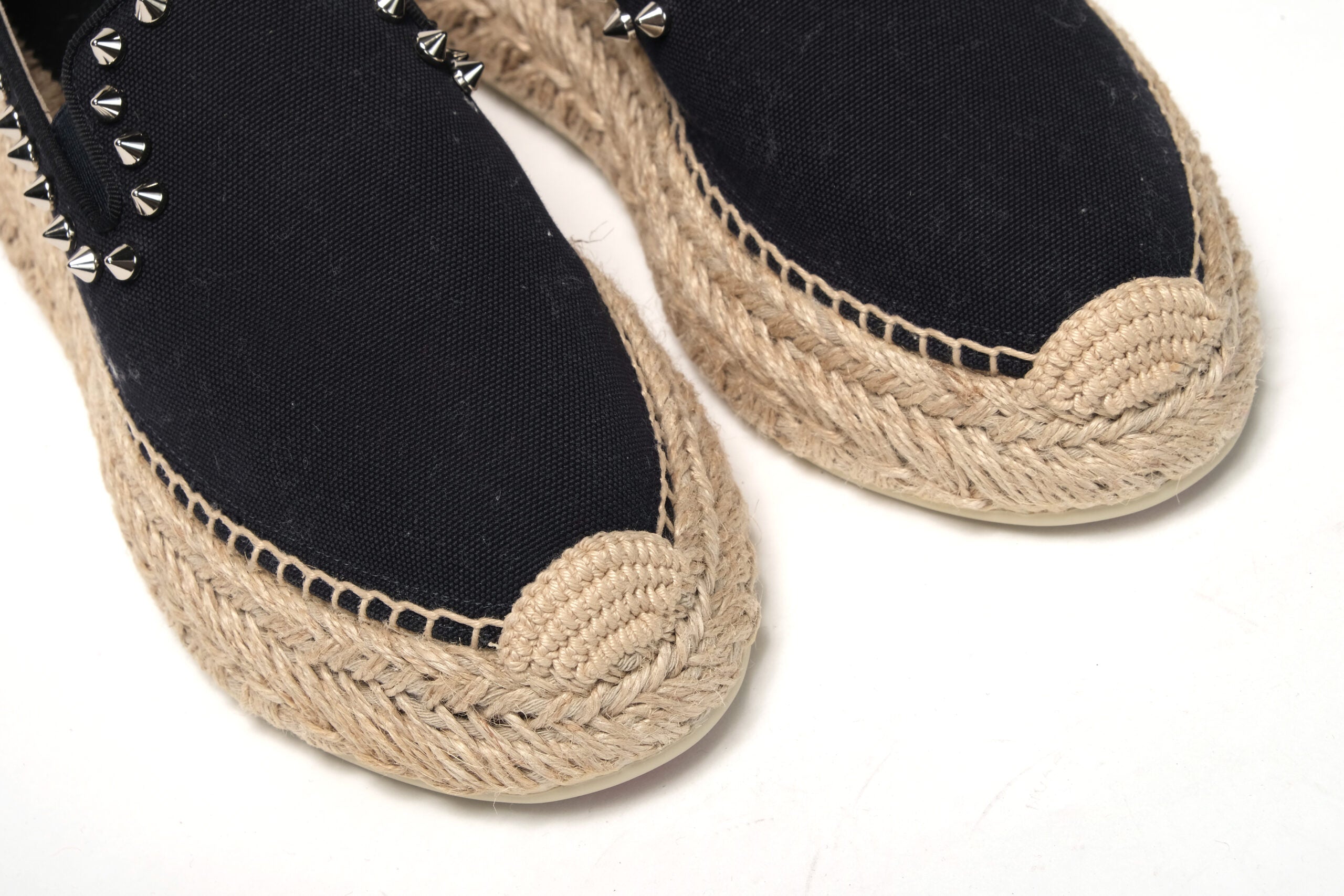 Christian Louboutin Obscur Black Platform Espadrille Espadrille Shoes - DEA STILOSA MILANO