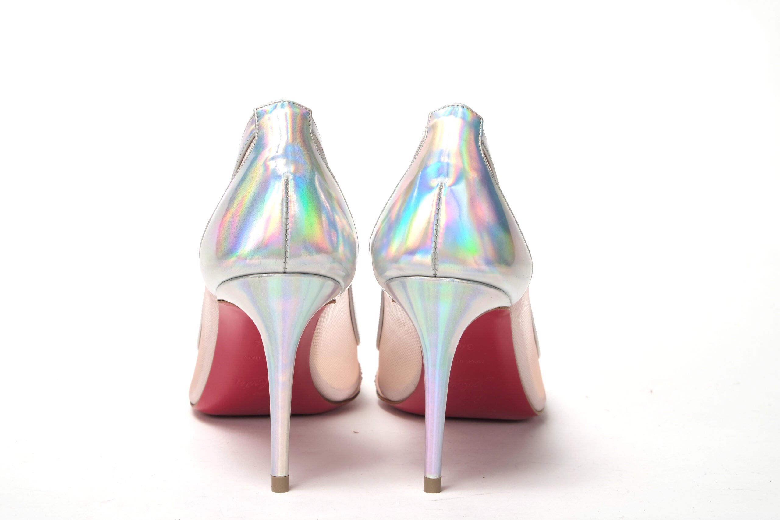 Christian Louboutin Version Rose Embellished High Heels Pumps - DEA STILOSA MILANO