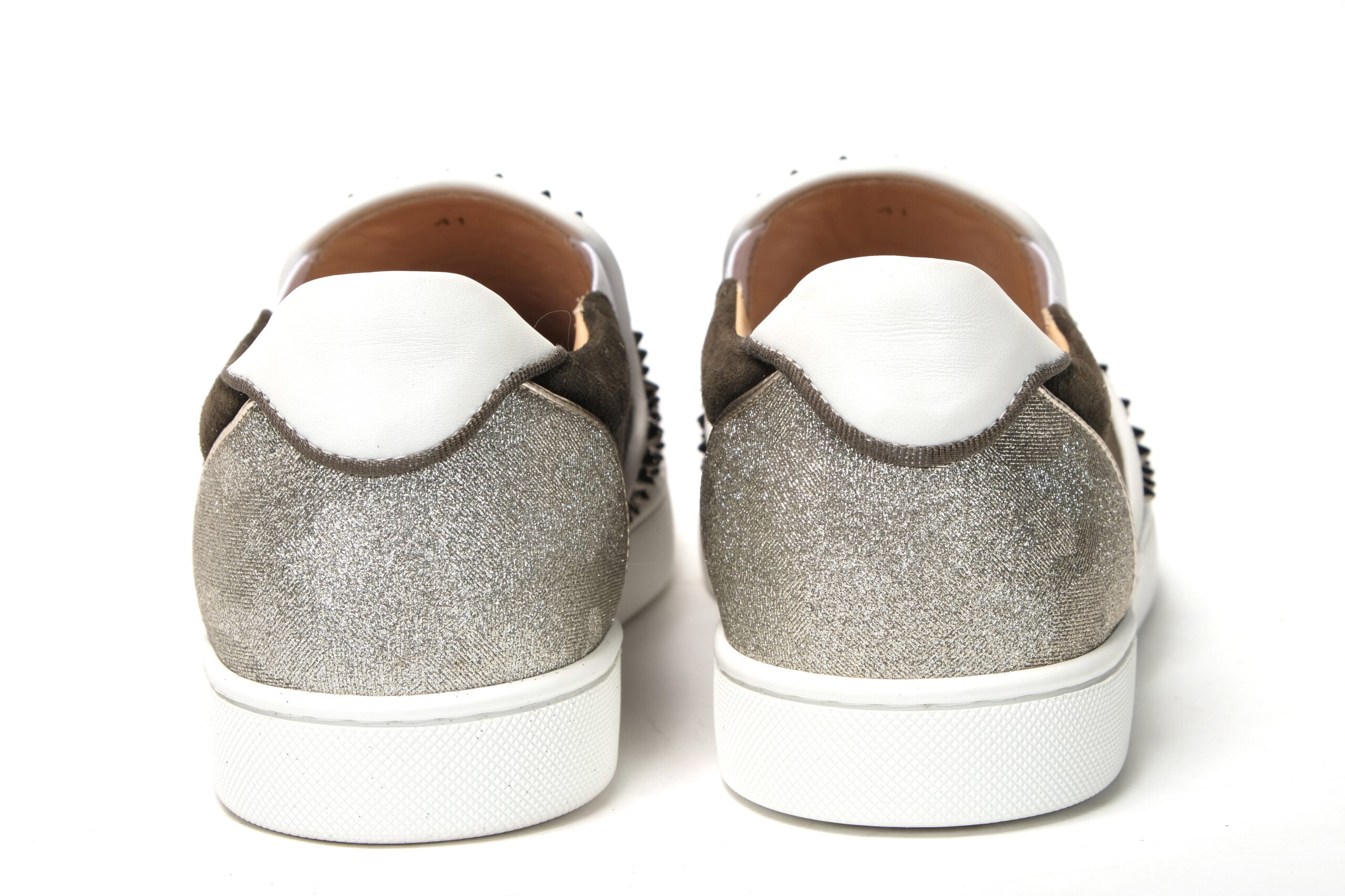 Christian Louboutin Alpino Version Sailor Boat Orlato Spikes Flat Shoes - DEA STILOSA MILANO