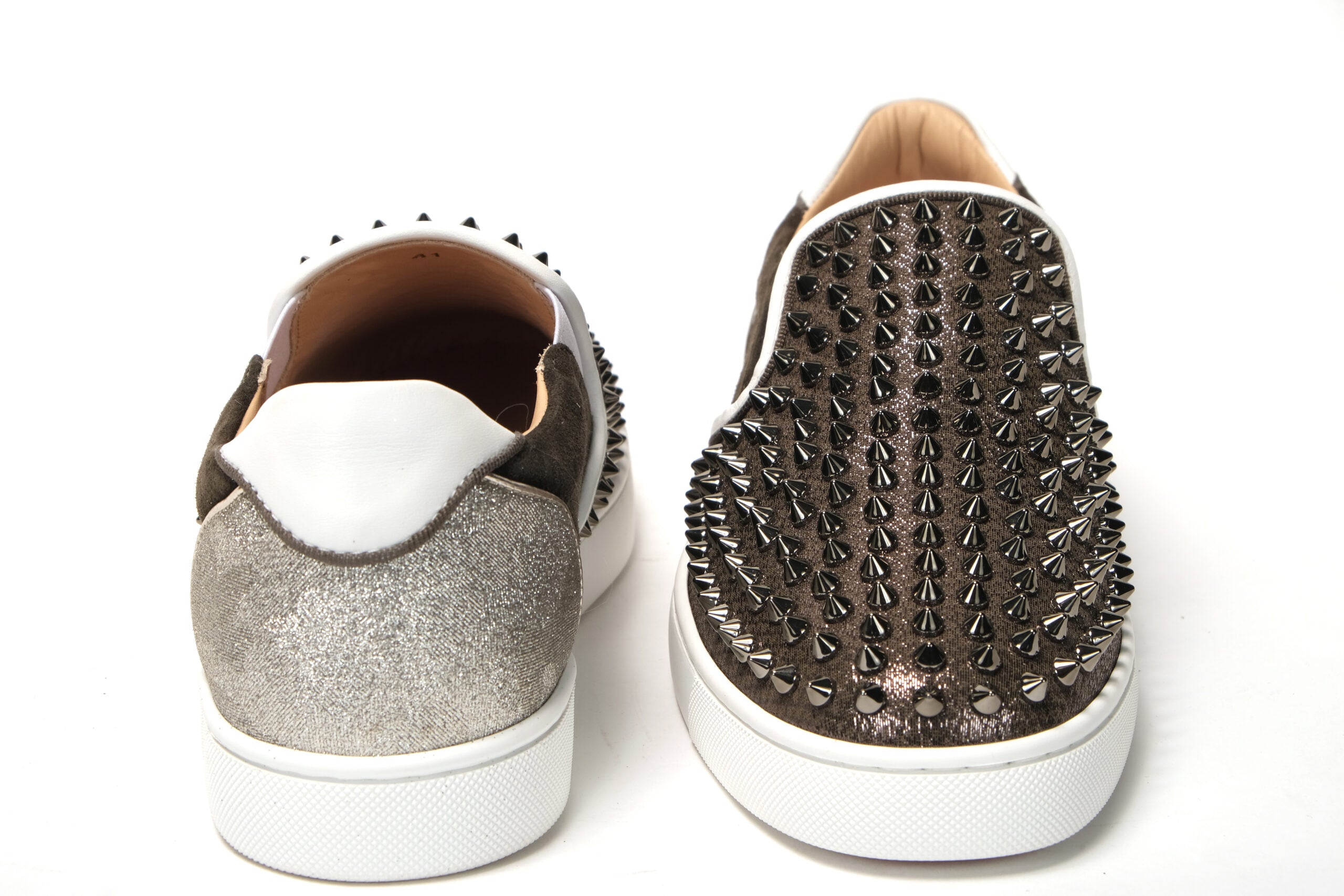 Christian Louboutin Alpino Version Sailor Boat Orlato Spikes Flat Shoes - DEA STILOSA MILANO