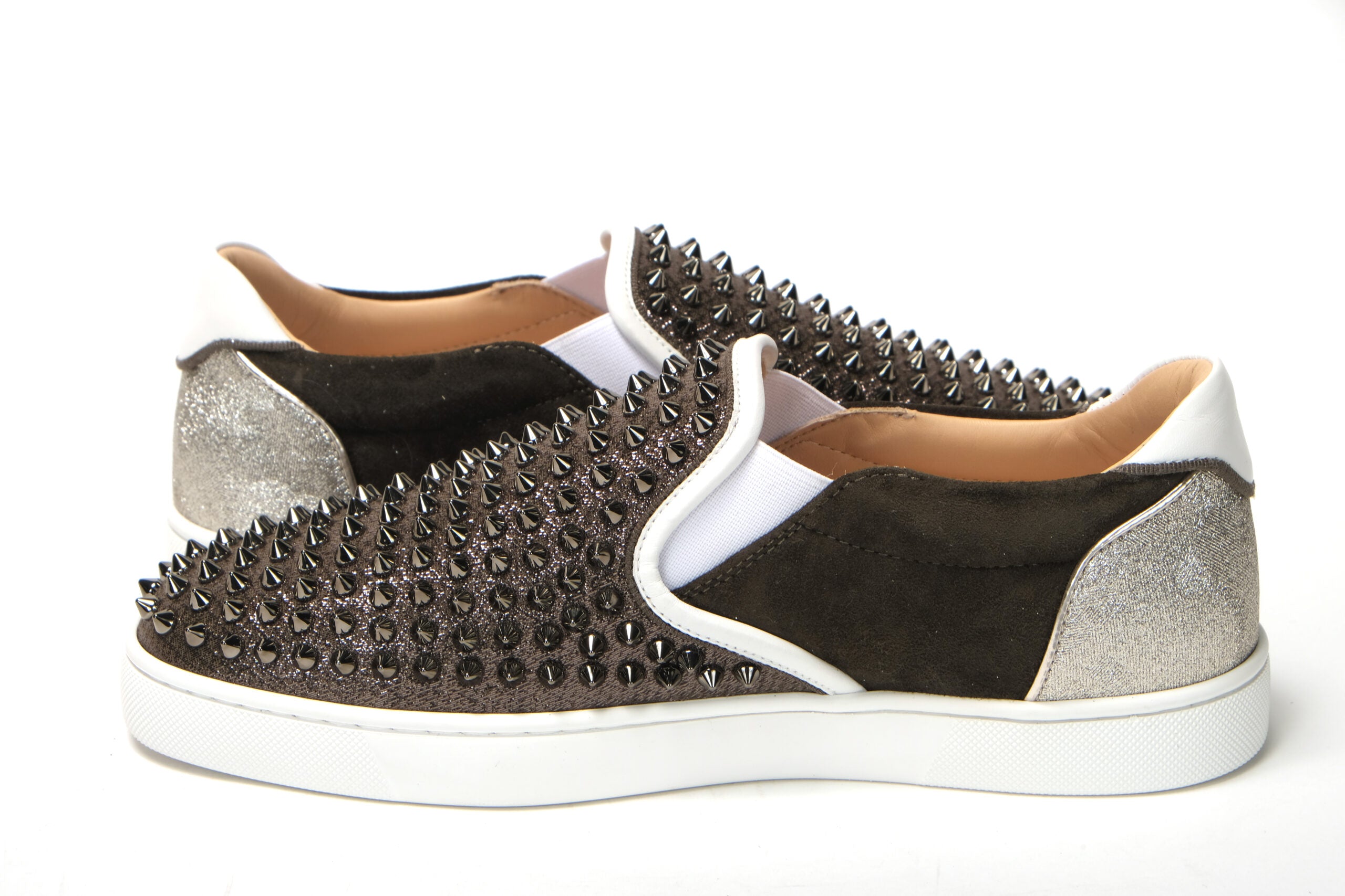 Christian Louboutin Alpino Version Sailor Boat Orlato Spikes Flat Shoes - DEA STILOSA MILANO