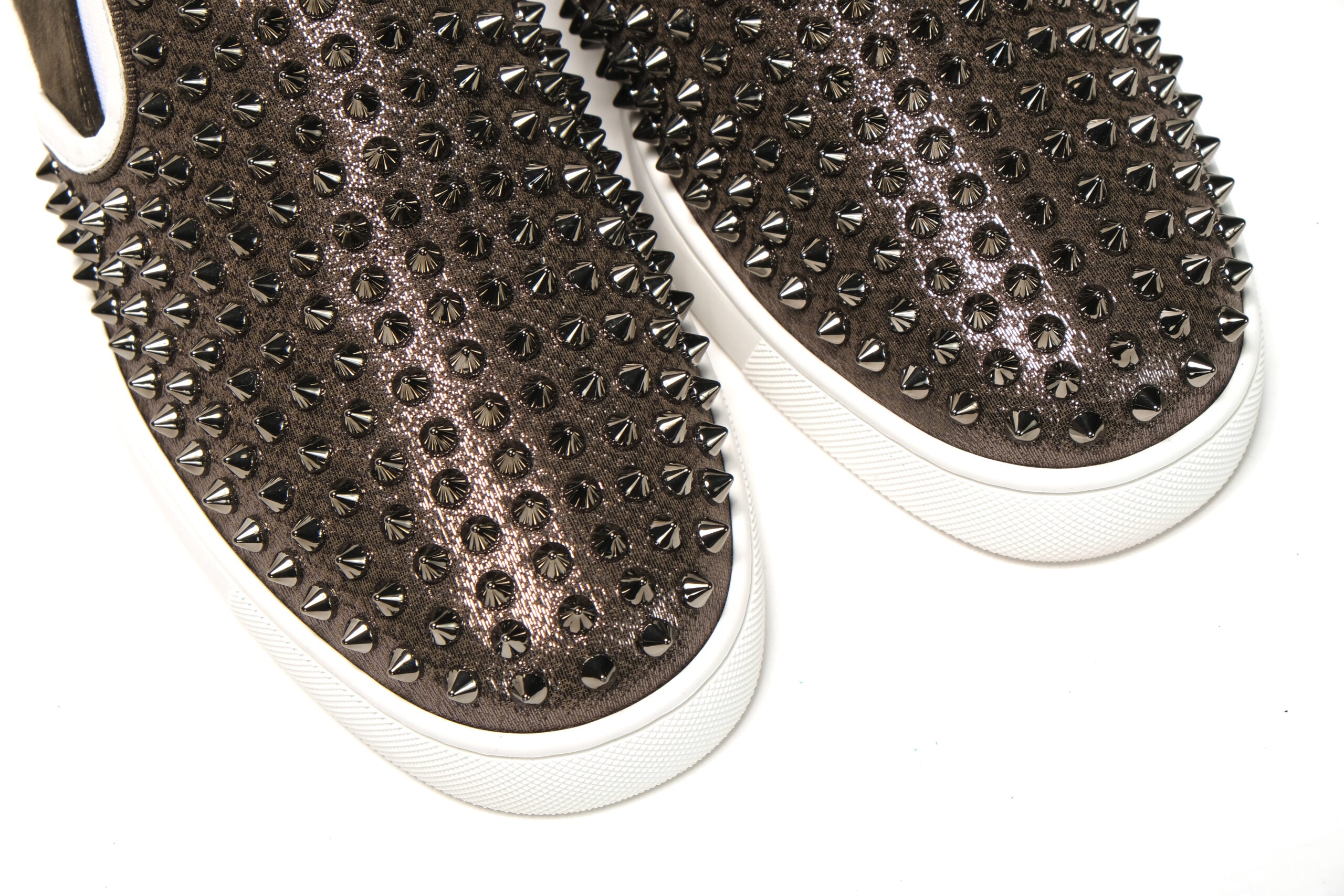 Christian Louboutin Alpino Version Sailor Boat Orlato Spikes Flat Shoes - DEA STILOSA MILANO