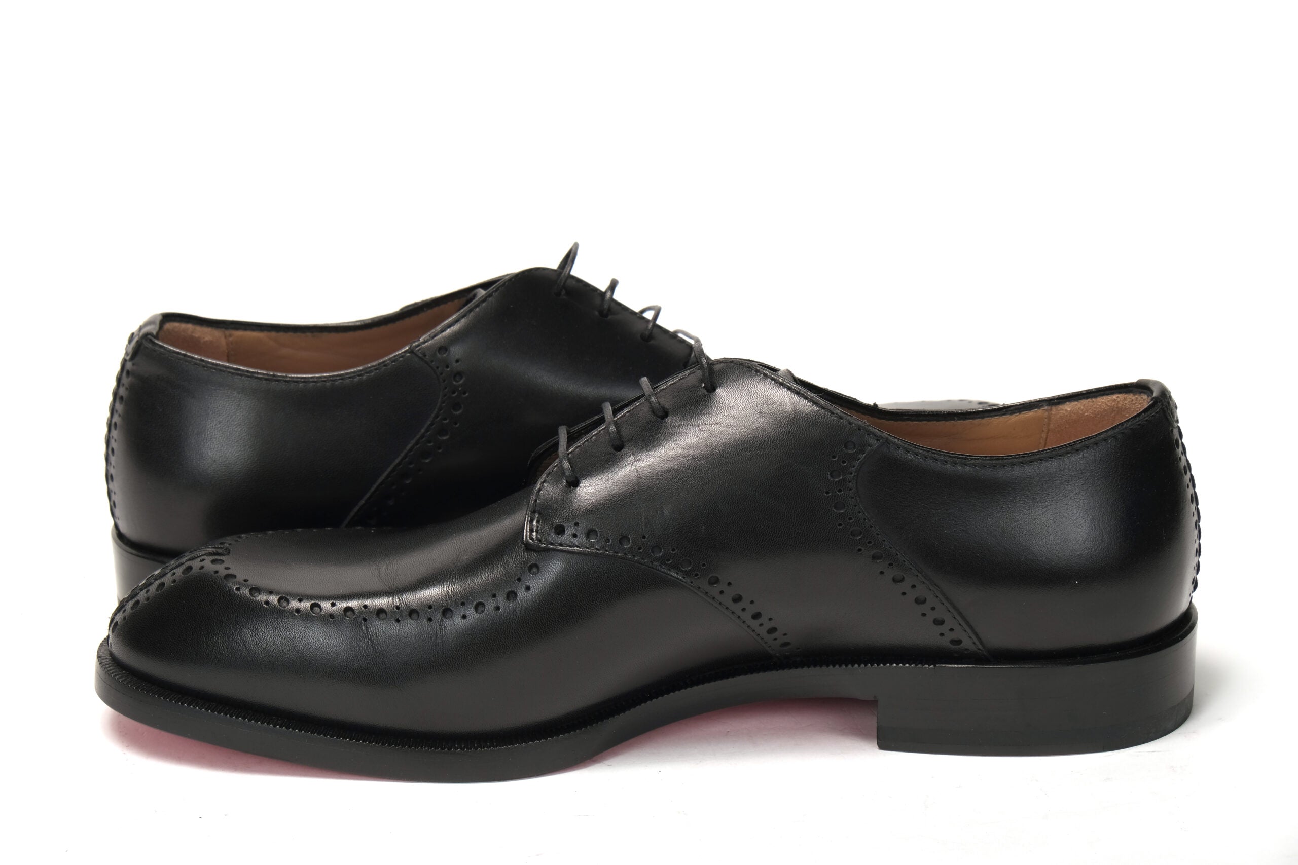 Christian Louboutin Black A Mon Homme Flat Calf Shoes - DEA STILOSA MILANO