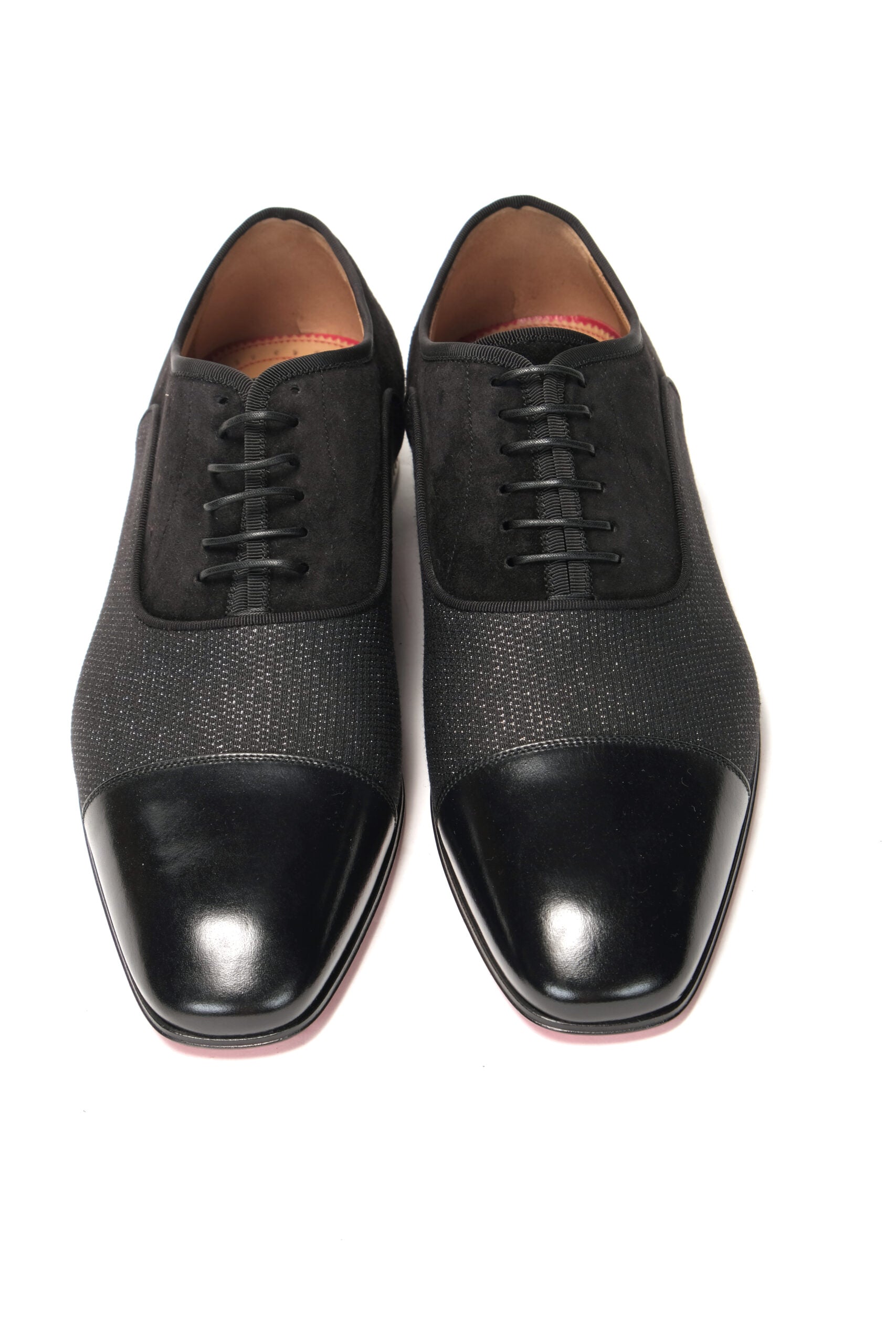 Christian Louboutin Black Met Greggo Flat Shoes - DEA STILOSA MILANO