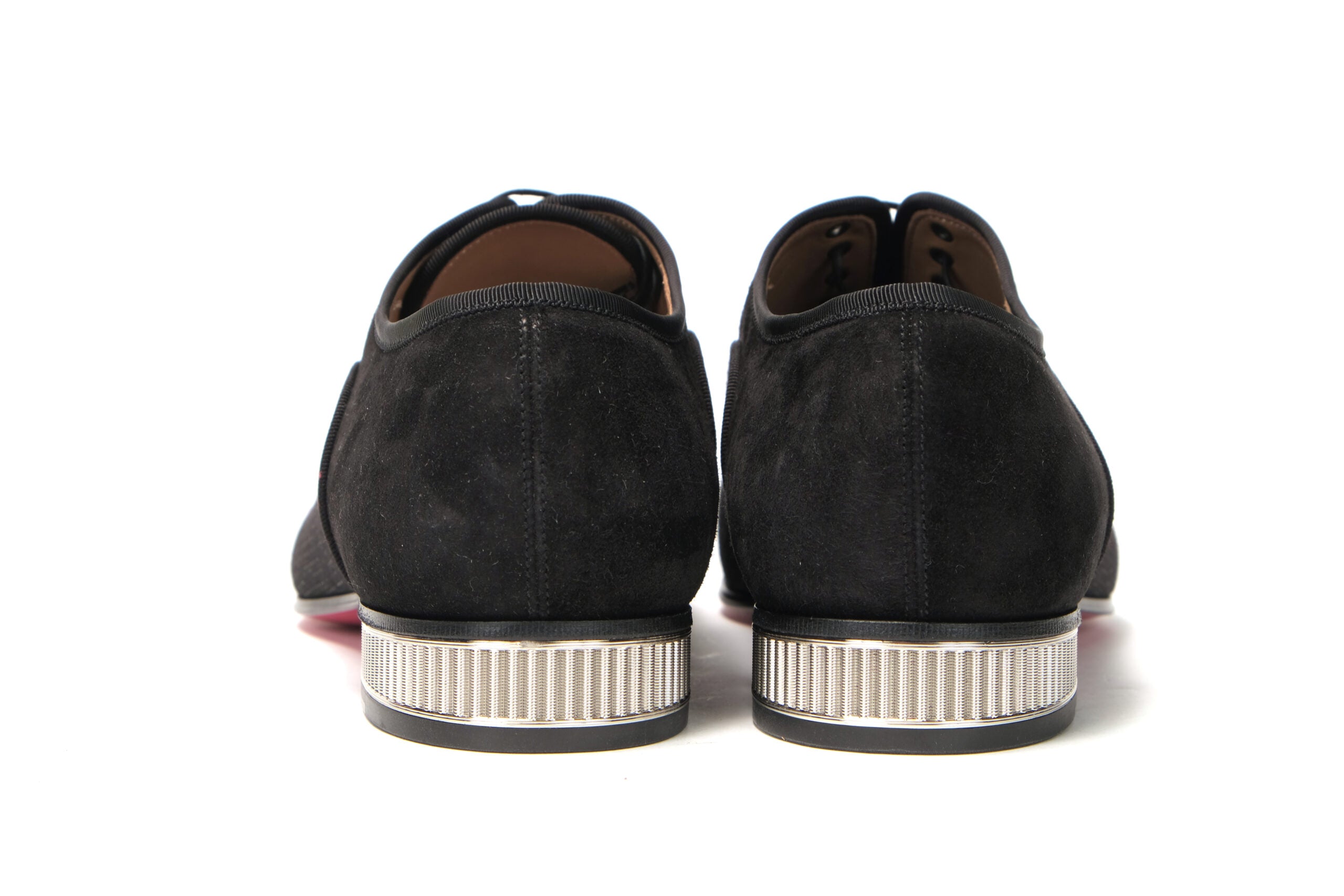 Christian Louboutin Black Met Greggo Flat Shoes - DEA STILOSA MILANO
