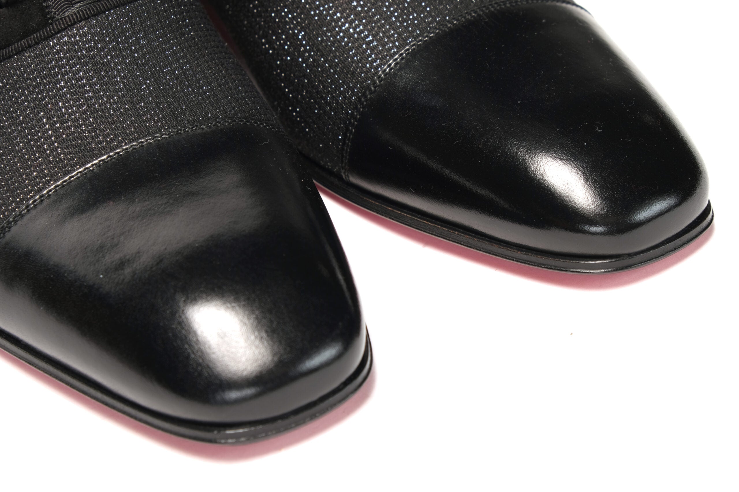 Christian Louboutin Black Met Greggo Flat Shoes - DEA STILOSA MILANO
