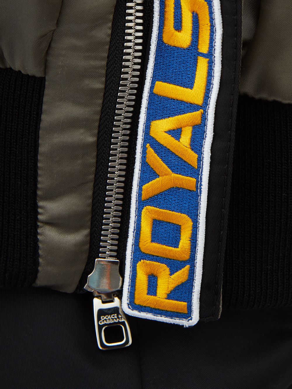 Dolce & Gabbana Black Bomber Jacket - DEA STILOSA MILANO