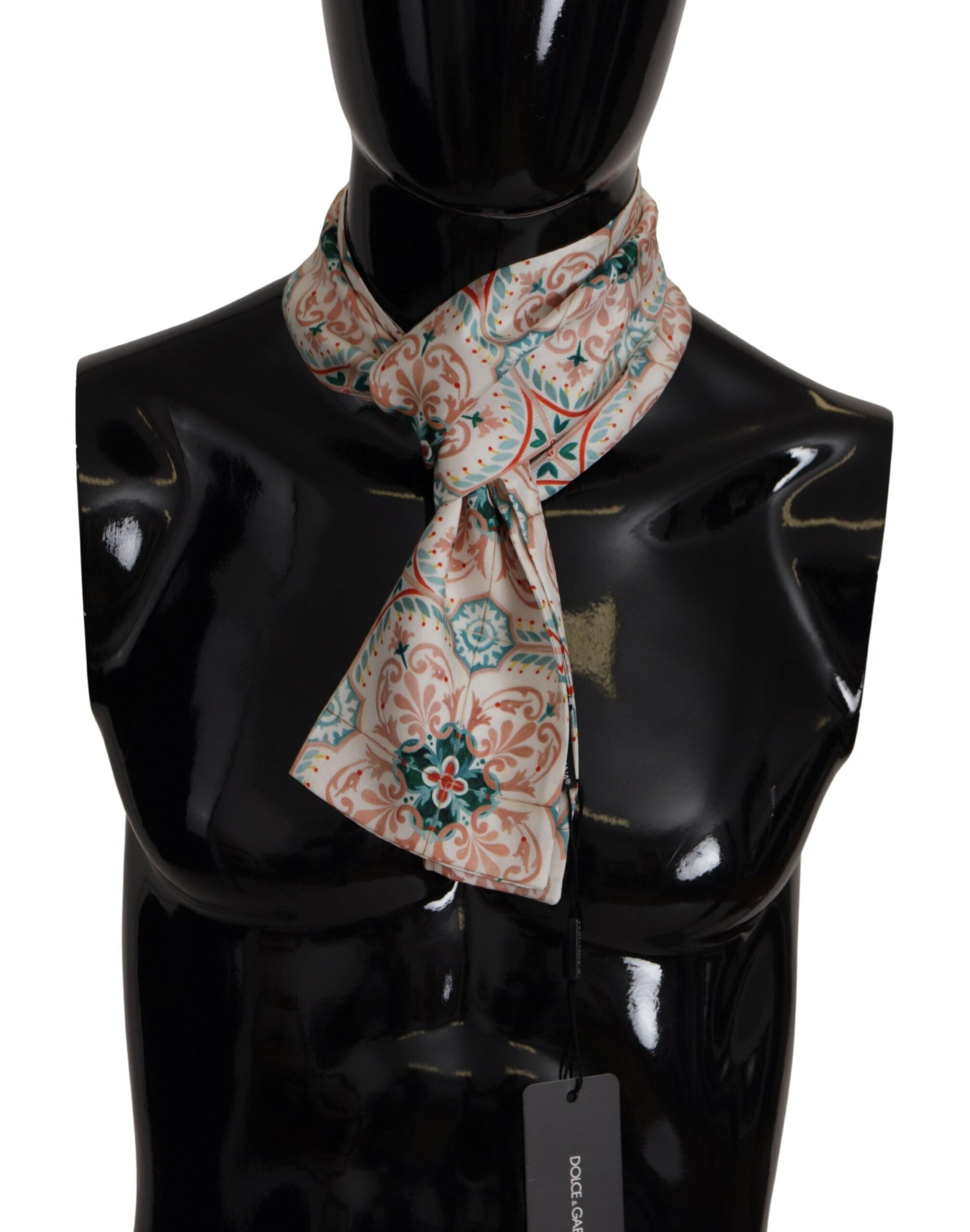 Dolce & Gabbana Multicolor Majolica Patterned Scarf Shawl Scarf - DEA STILOSA MILANO