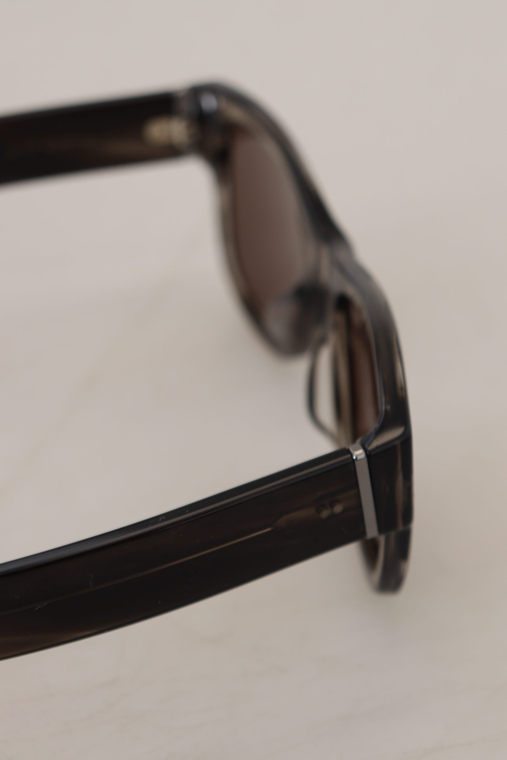 Dolce & Gabbana Brown Acetate Square DG338F Sunglasses - DEA STILOSA MILANO