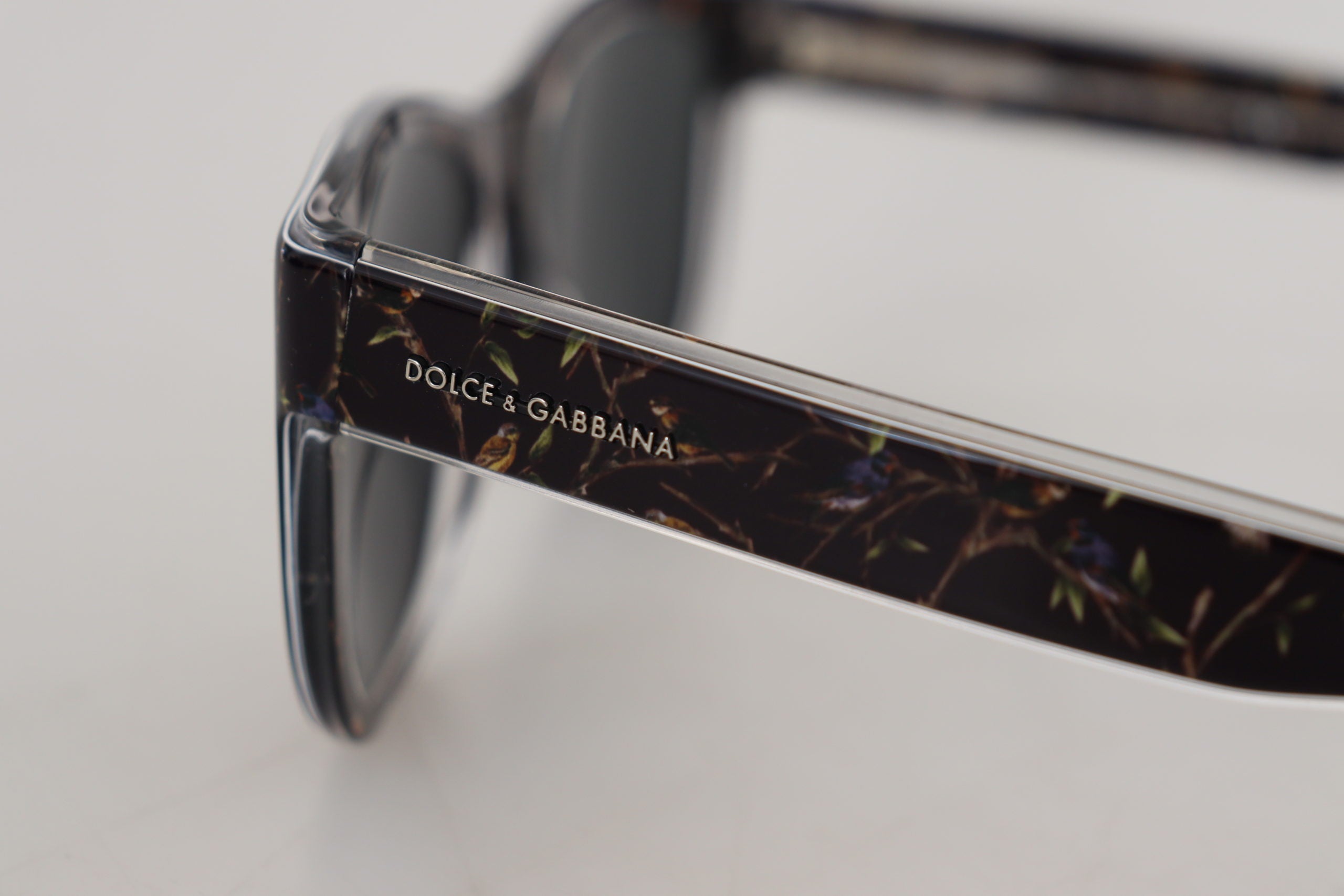 Dolce & Gabbana Black Bird Square Full Rim Acetate DG4284 Sunglasses - DEA STILOSA MILANO