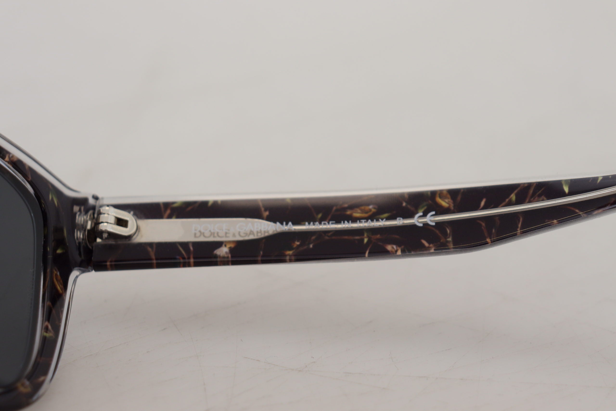 Dolce & Gabbana Black Bird Square Full Rim Acetate DG4284 Sunglasses - DEA STILOSA MILANO
