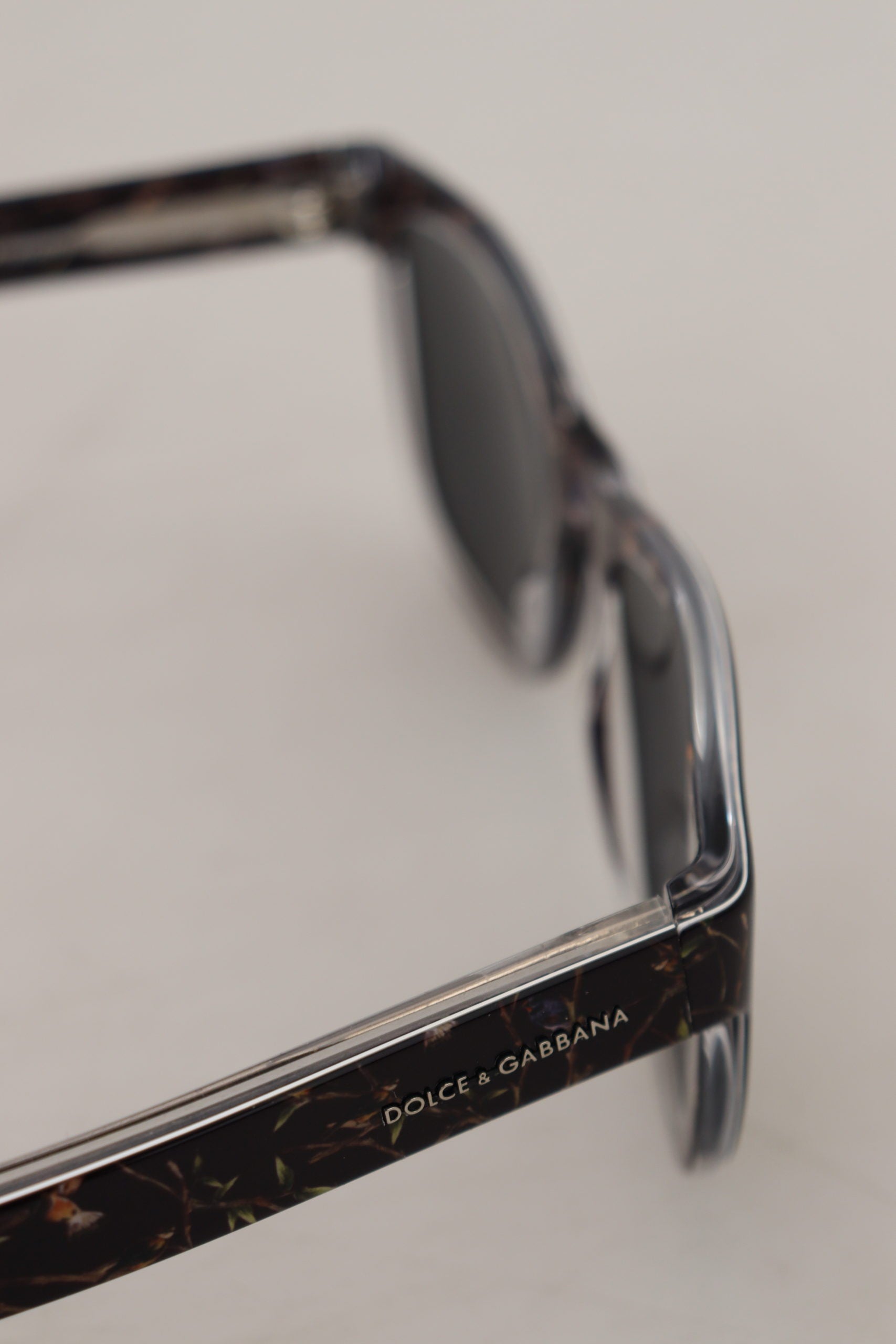 Dolce & Gabbana Black Bird Square Full Rim Acetate DG4284 Sunglasses - DEA STILOSA MILANO