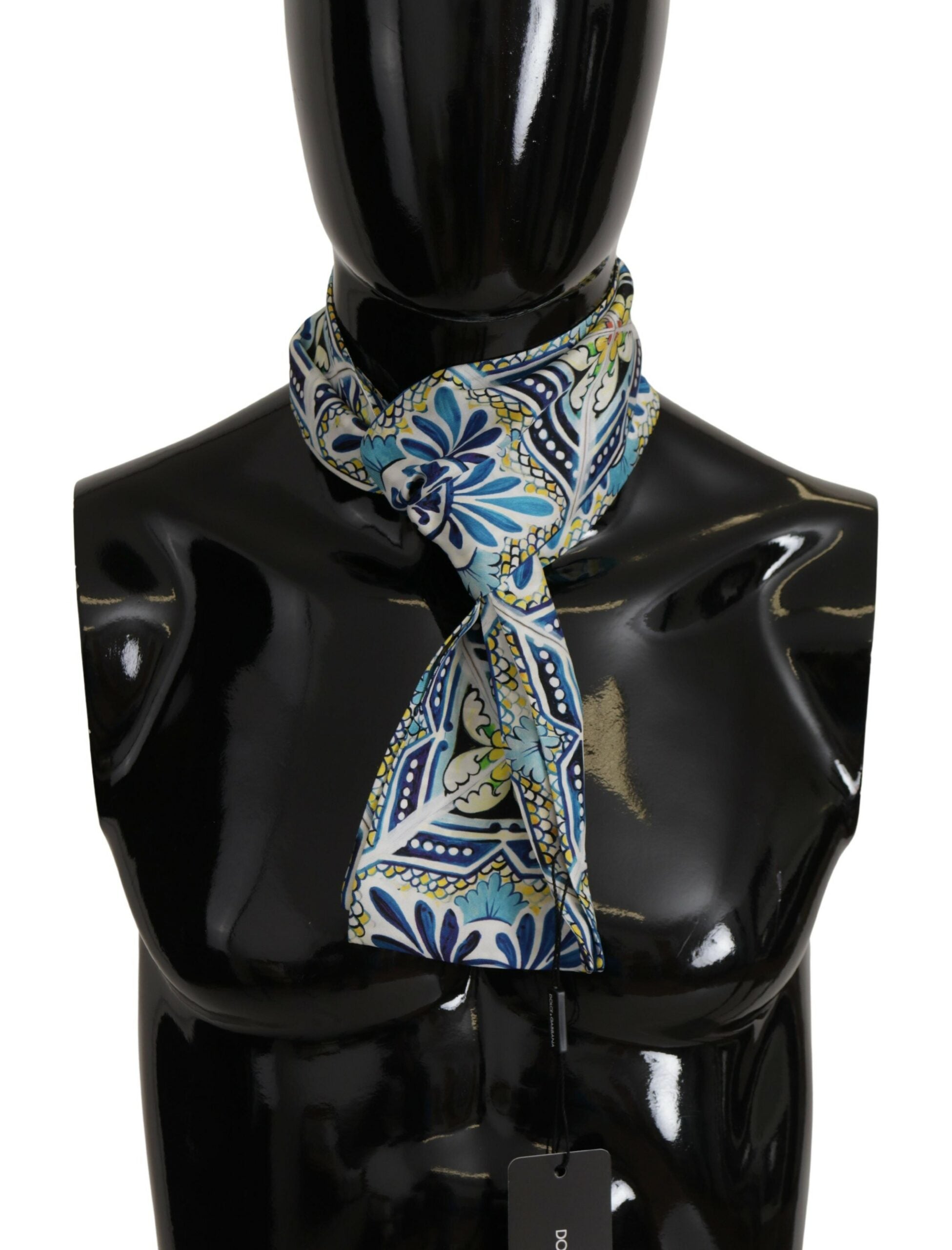Dolce & Gabbana Multicolor Majolica Patterned Scarf Shawl Scarf - DEA STILOSA MILANO