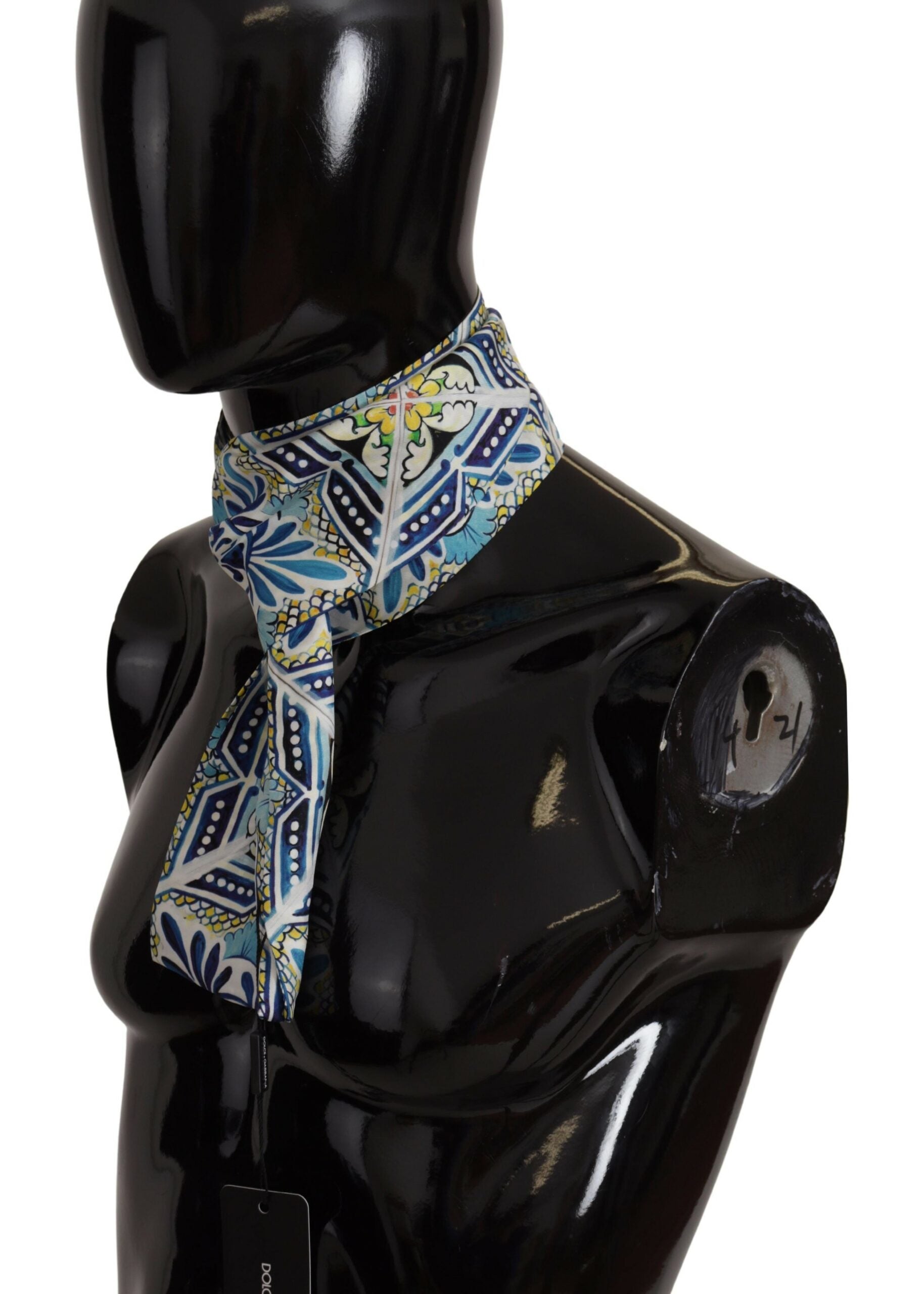 Dolce & Gabbana Multicolor Majolica Patterned Scarf Shawl Scarf - DEA STILOSA MILANO