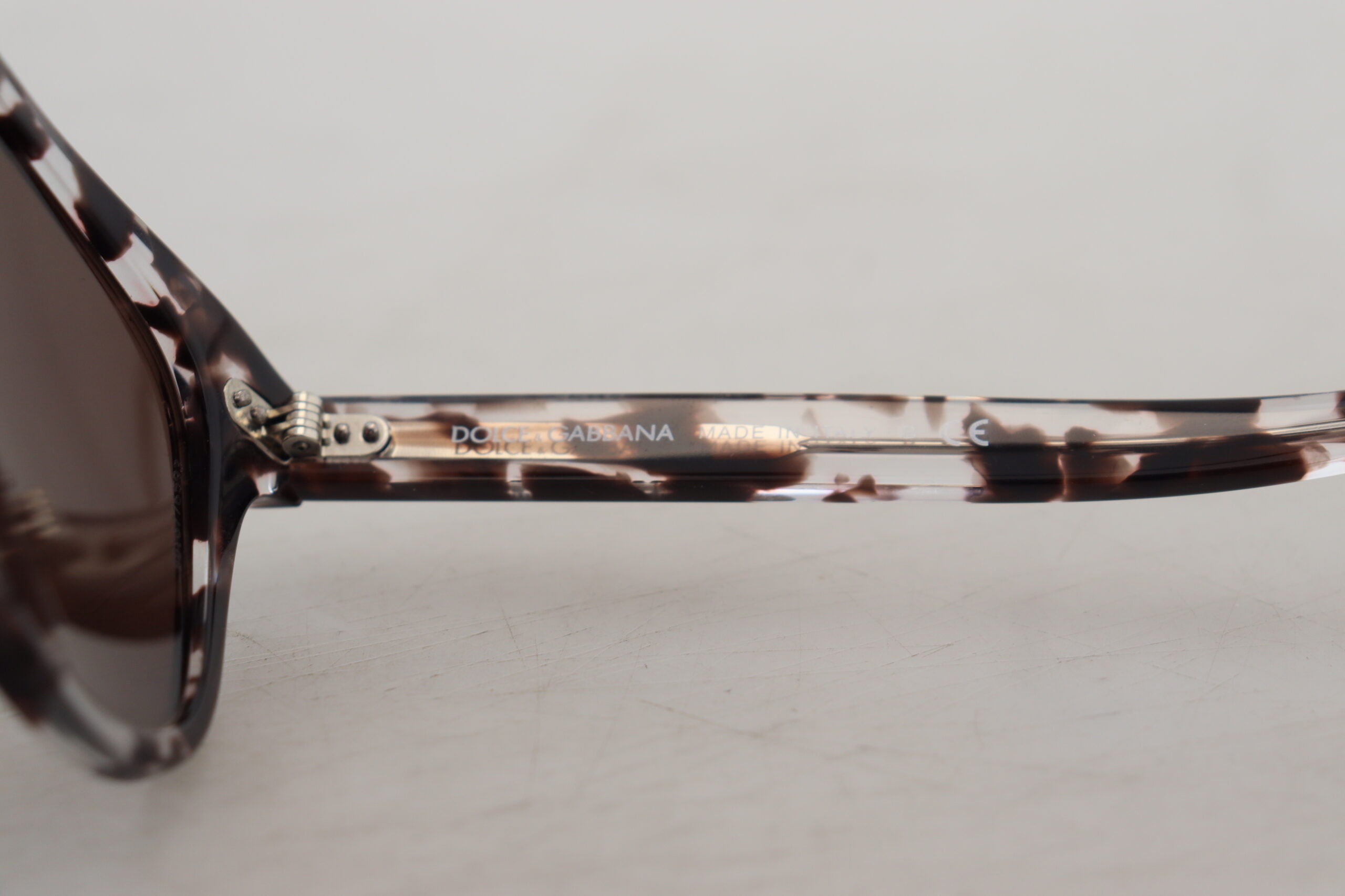 Dolce & Gabbana Brown DG4254 Havana Frame Round Lens Sunglasses - DEA STILOSA MILANO
