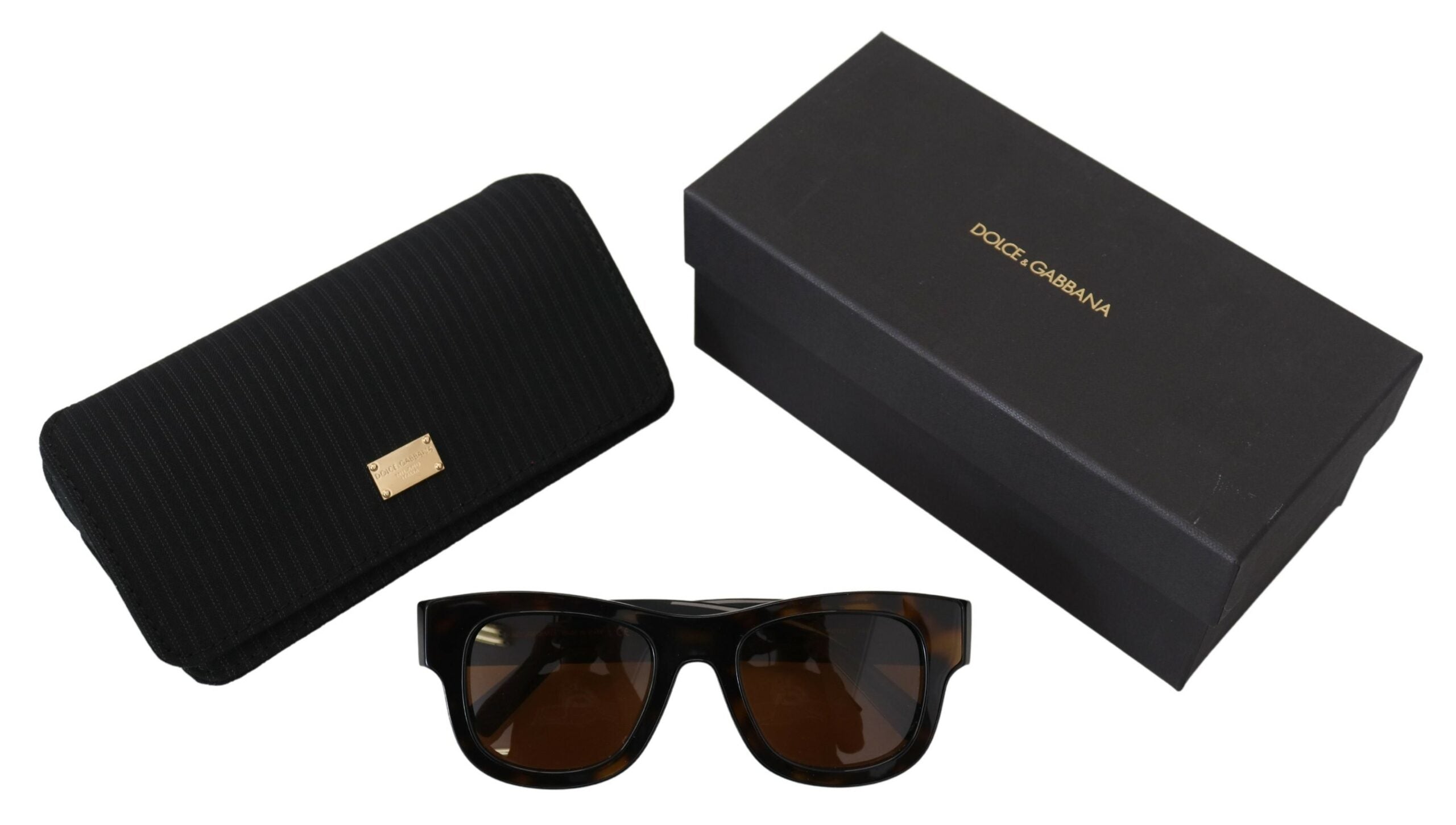 Dolce & Gabbana Brown DG4379-F Gradient Lenses Sunglasses - DEA STILOSA MILANO
