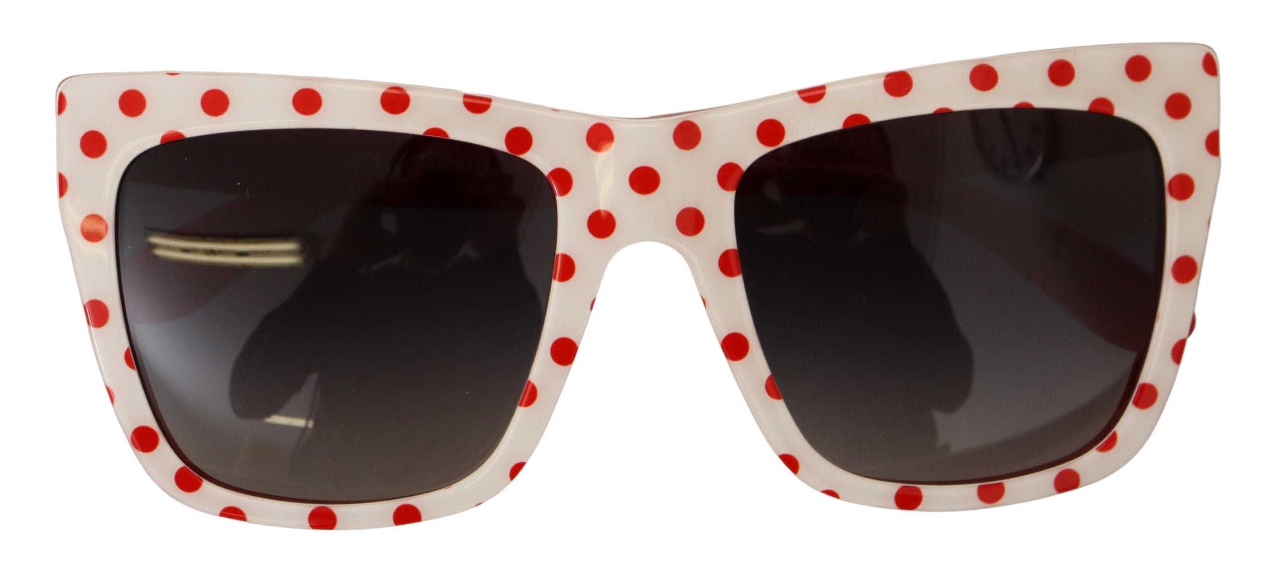 Dolce & Gabbana White Red Polka Dots Acetate DG4228 Sunglasses - DEA STILOSA MILANO