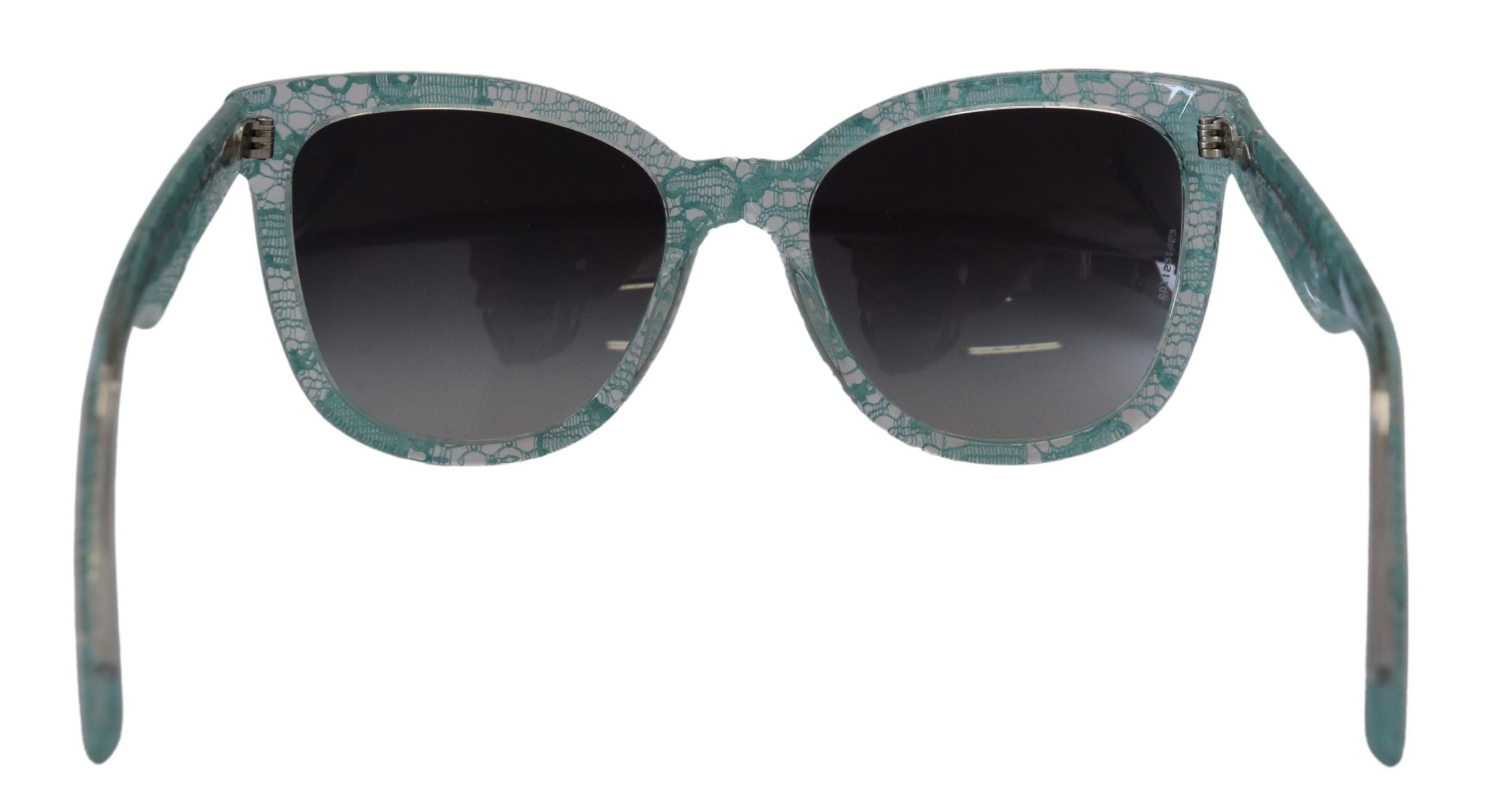 Dolce & Gabbana Blue Lace Crystal Acetate Butterfly DG419C Sunglasses - DEA STILOSA MILANO