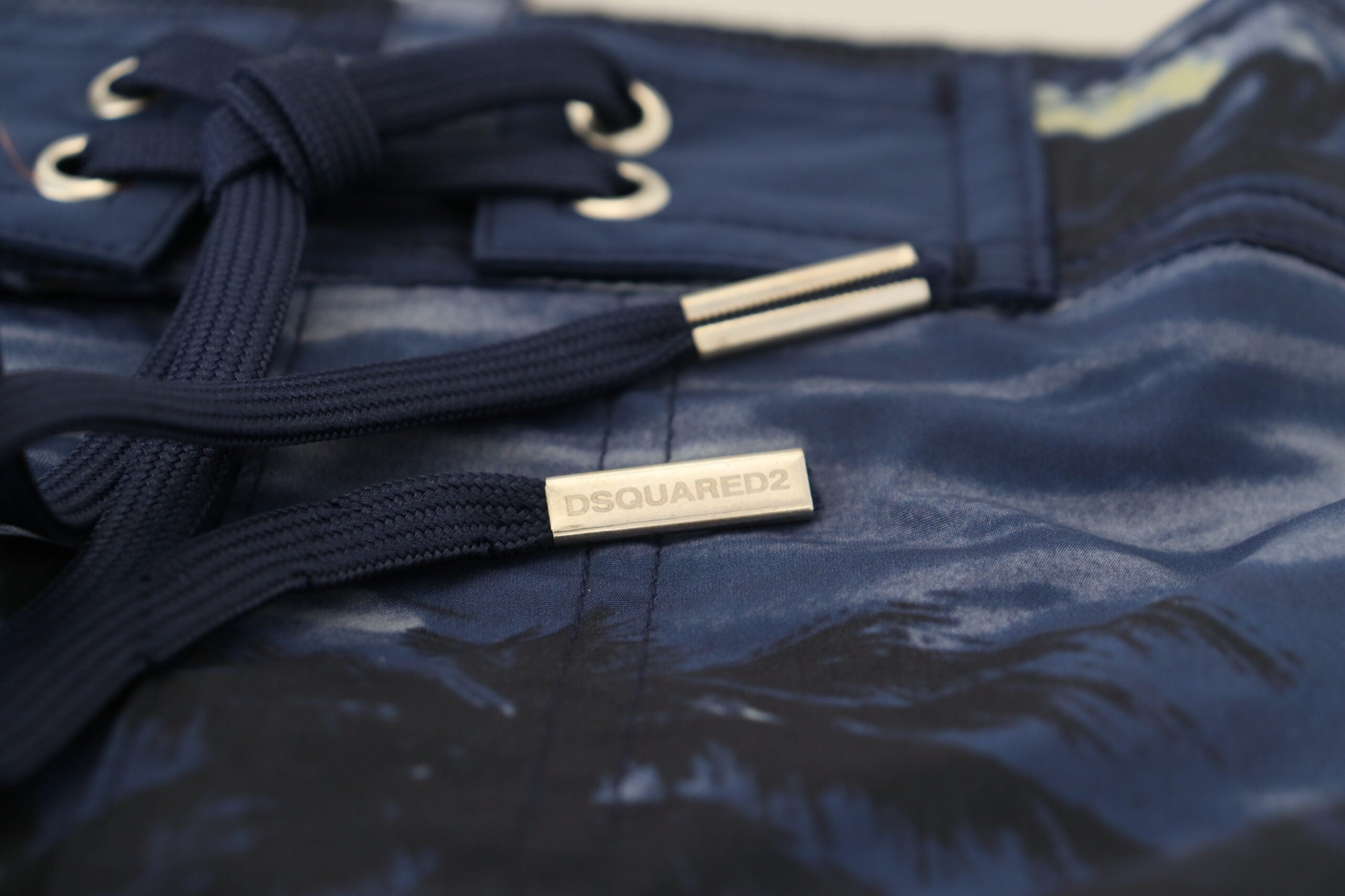 Dsquared² Blue Tropical Wave Design Beachwear Shorts Swimwear - DEA STILOSA MILANO