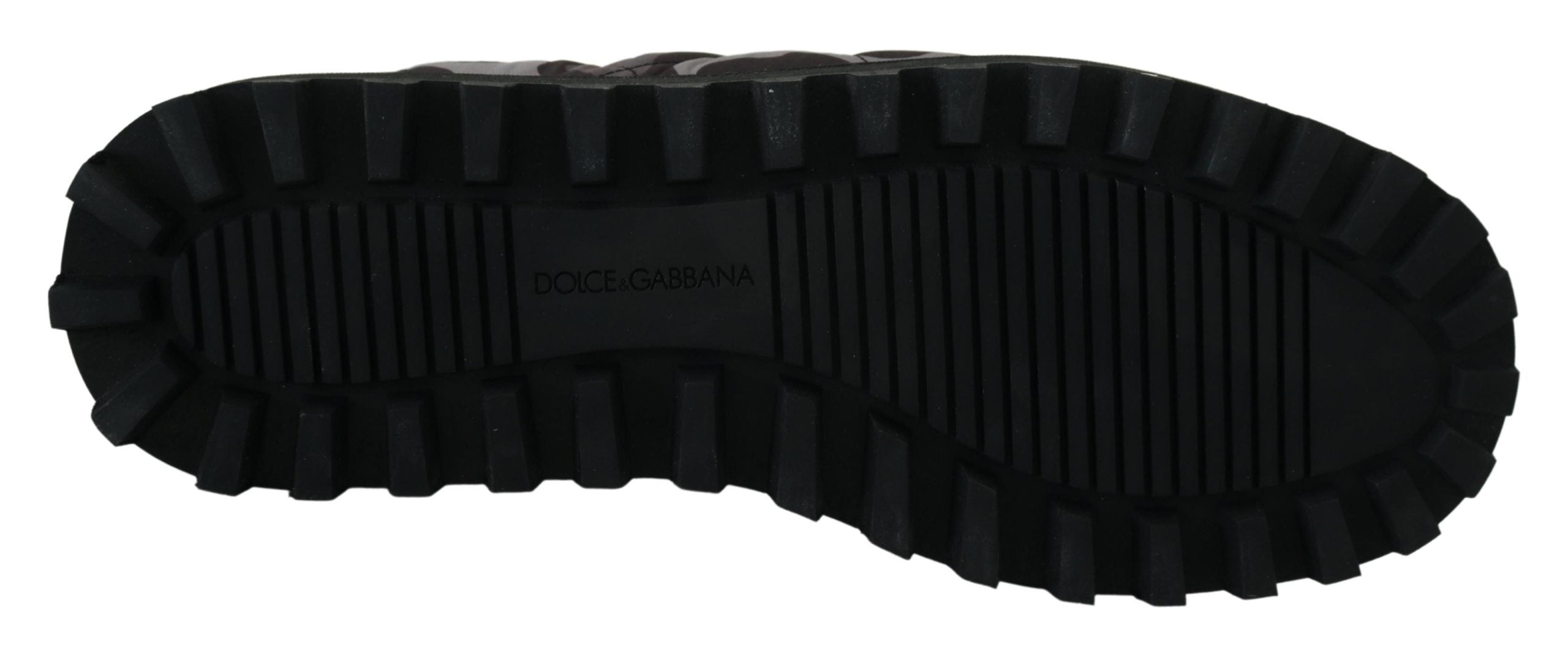 Dolce & Gabbana Gray Leopard Boots Padded Mid Calf Shoes - DEA STILOSA MILANO