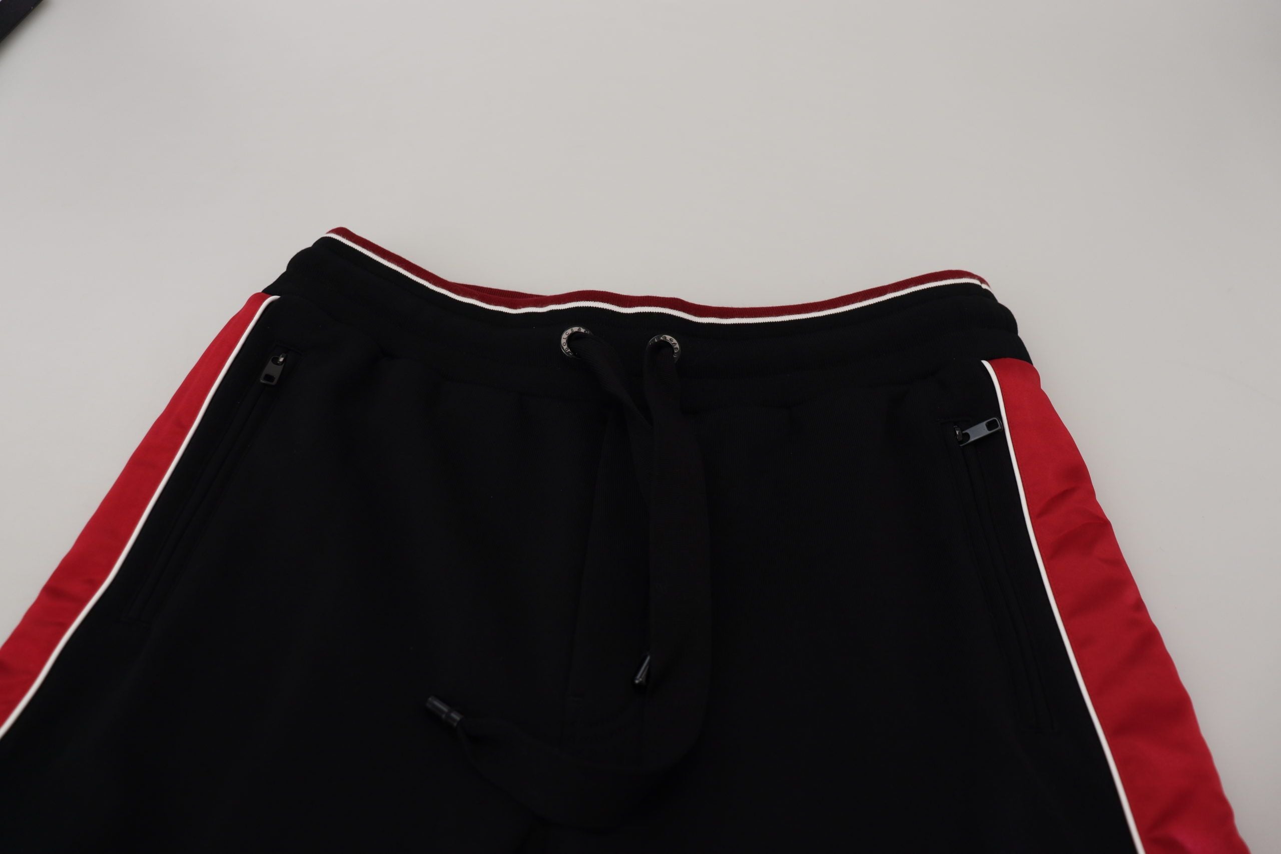 Dolce & Gabbana Black Cotton Logo Sweatpants Jogging Pants - DEA STILOSA MILANO