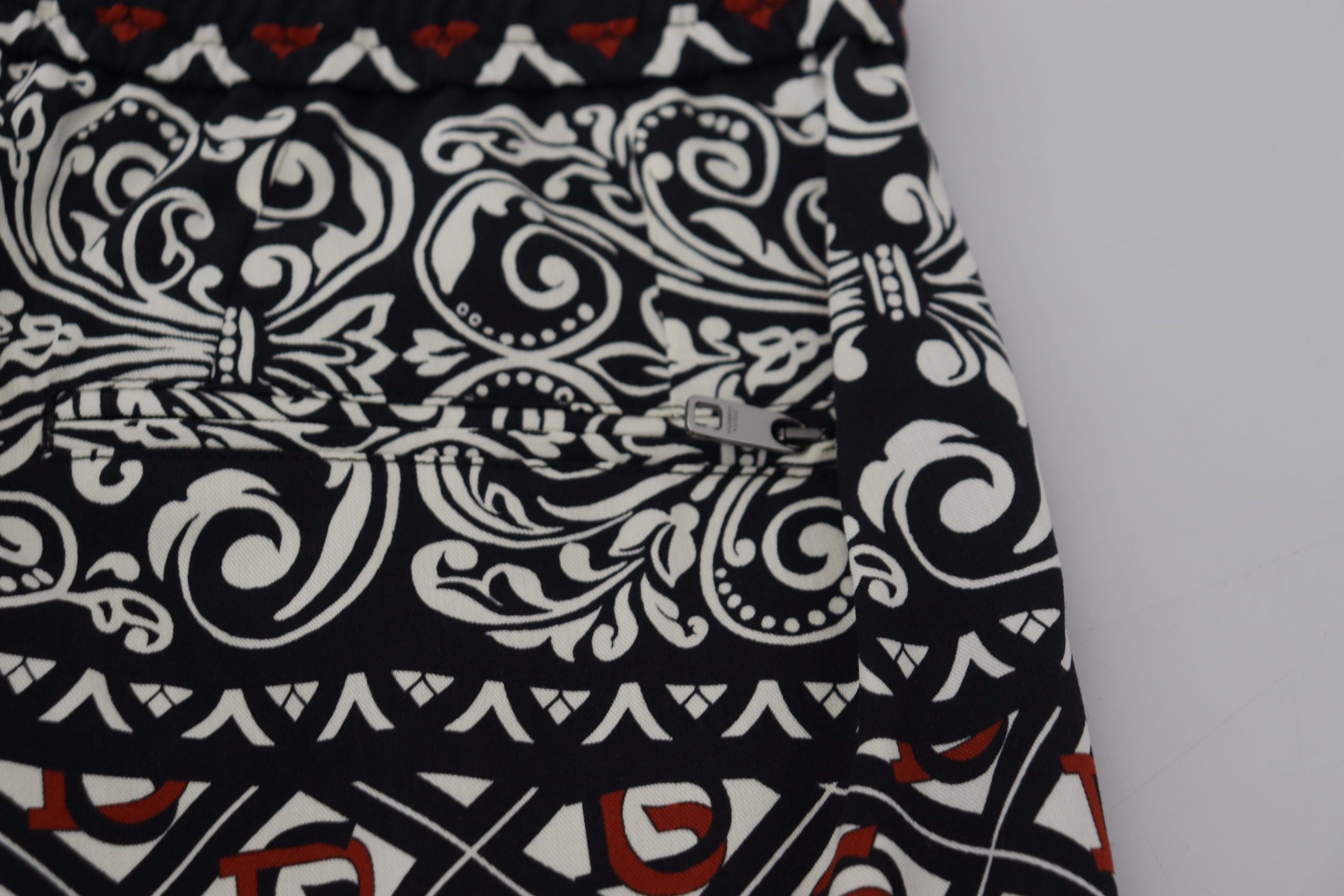 Dolce & Gabbana Multicolor Baroque Sweatpants Jogging Pants - DEA STILOSA MILANO