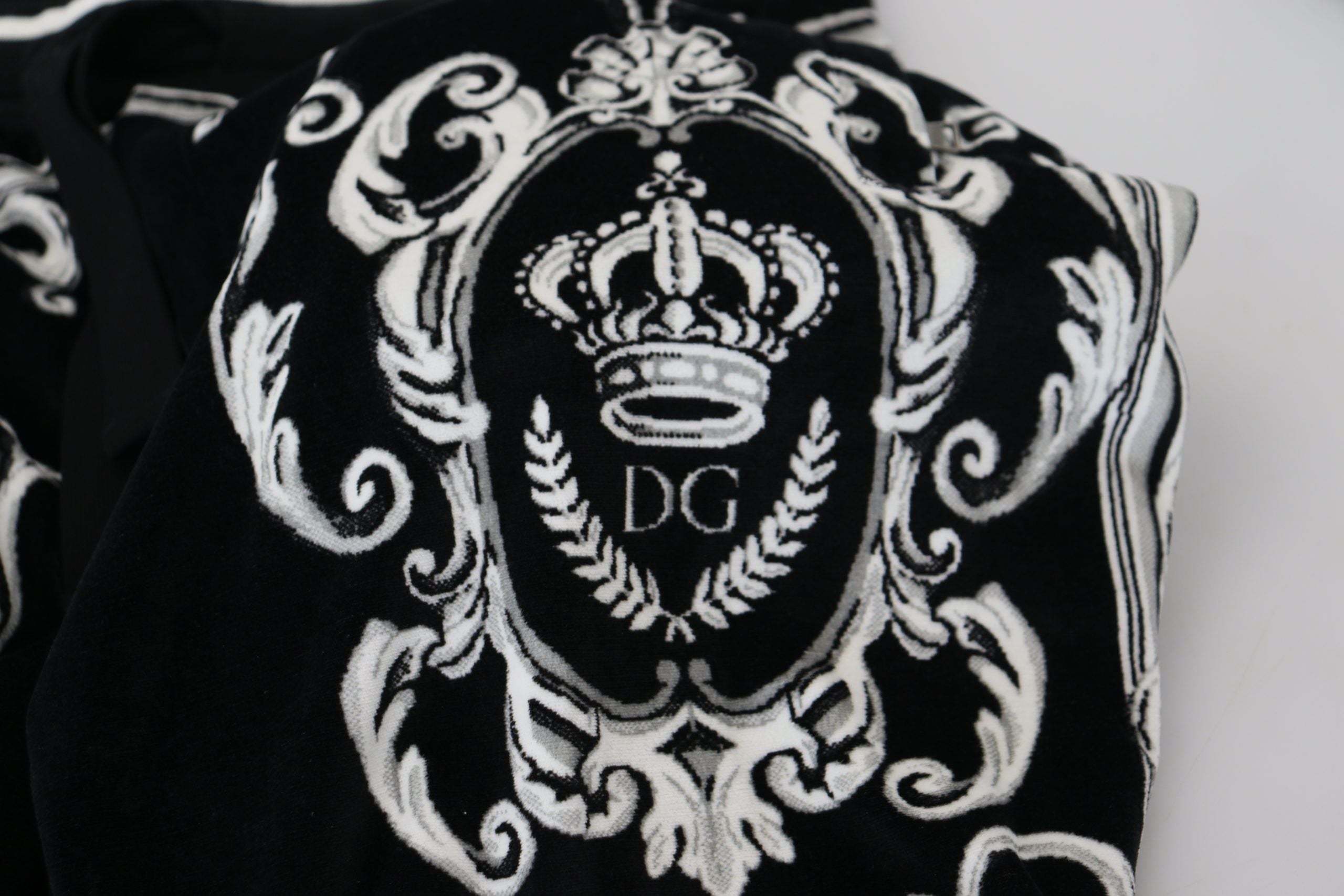 Dolce & Gabbana Black Cotton Heritage Sweatpants Jogging Pants - DEA STILOSA MILANO