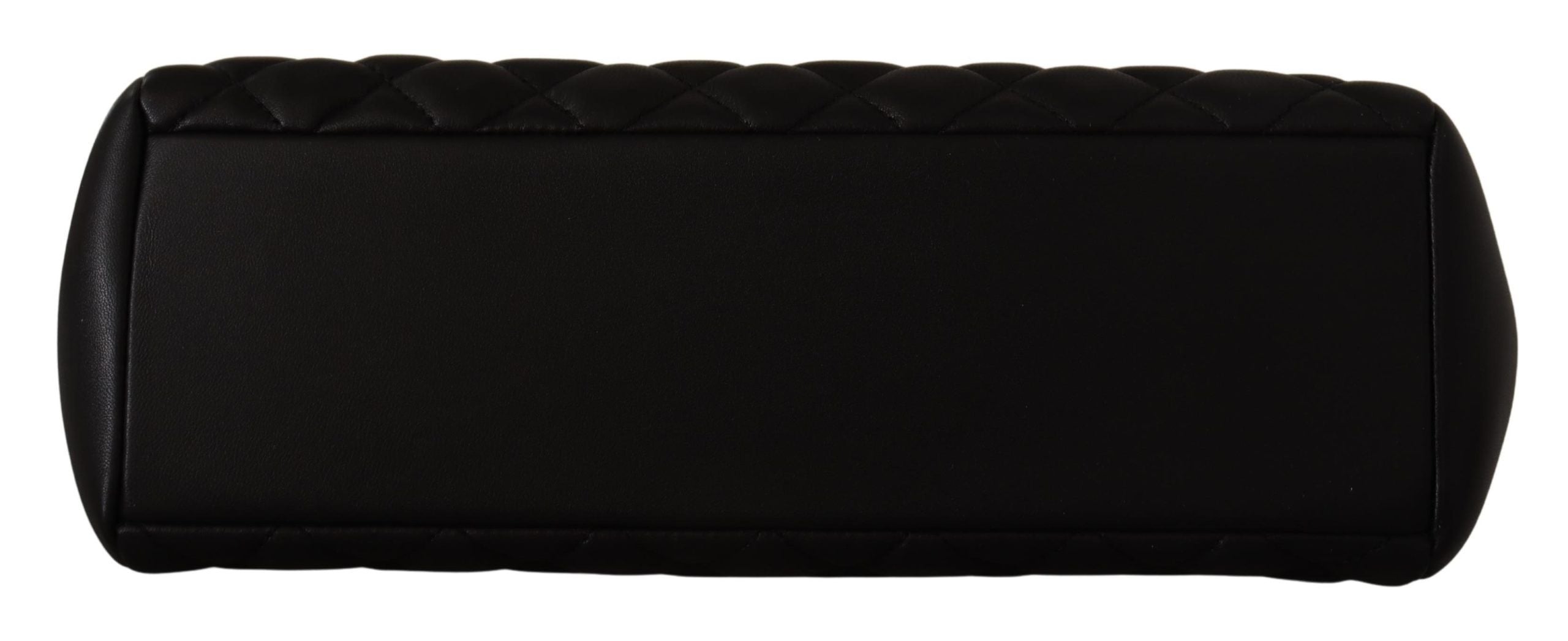 Versace Black Nappa Leather Medusa Large Tote Bag - DEA STILOSA MILANO