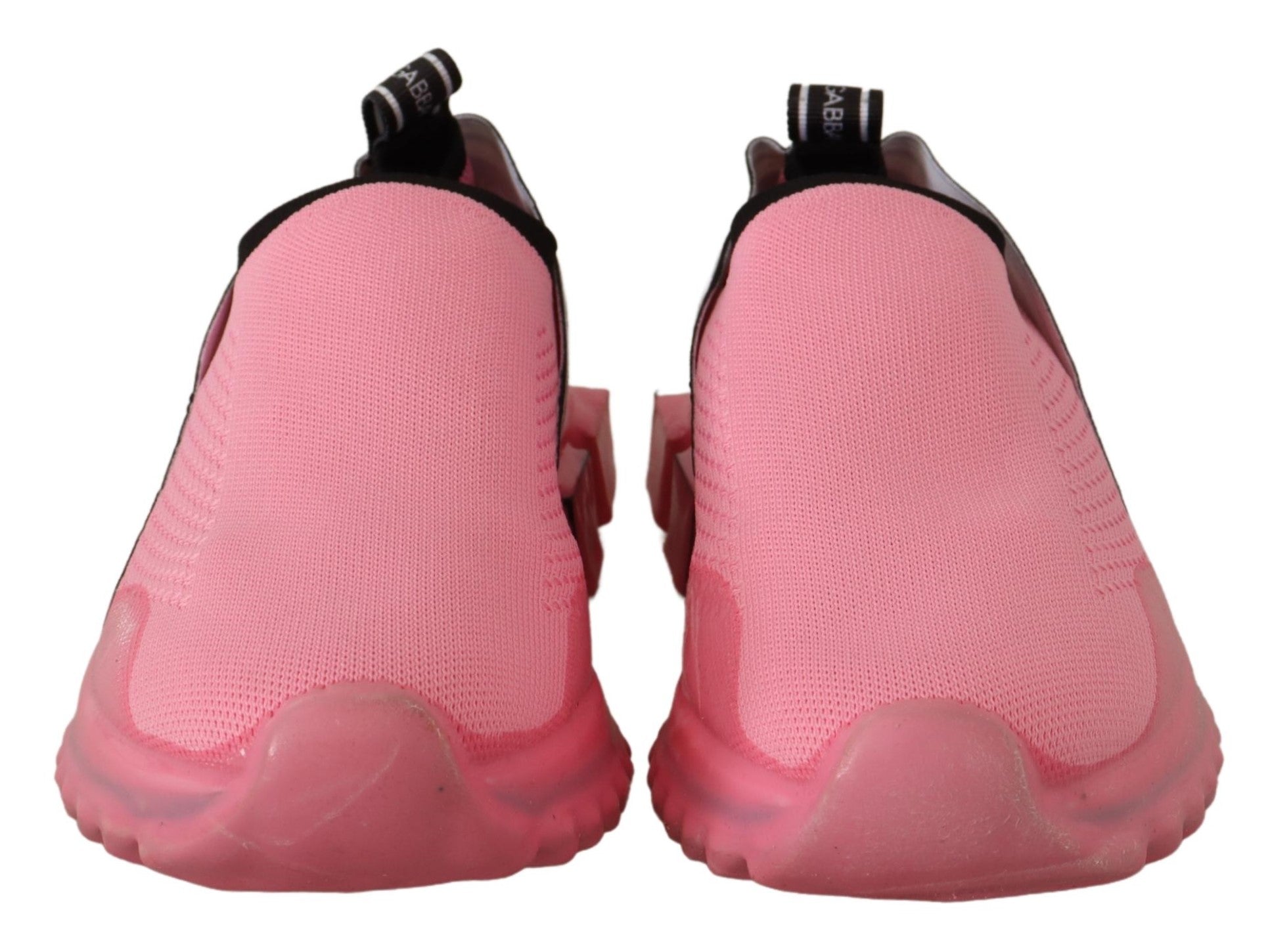 Dolce & Gabbana Pink Low Top Slip On Casual Sorrento Sneakers - DEA STILOSA MILANO
