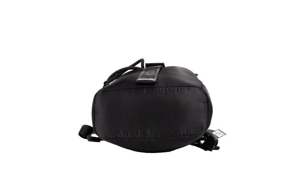 Versace Jeans Couture Small Black Puffy Nylon Safety Buckle Backpack Book Bag - DEA STILOSA MILANO
