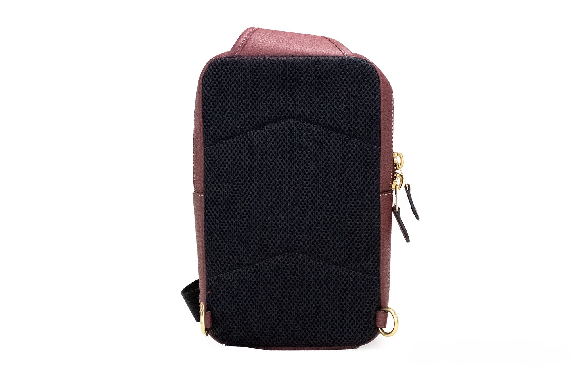 COACH Sullivan Wine Chambray Canvas Pebbled Leather Crossbody Pack Bag - DEA STILOSA MILANO