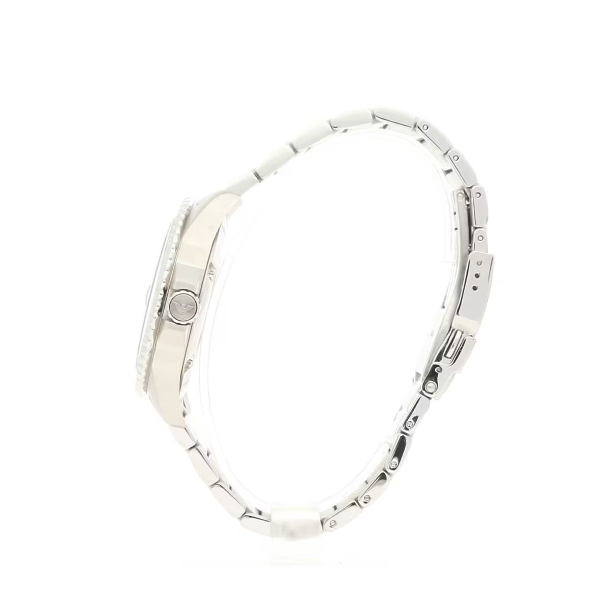 Emporio Armani Silver Steel Quartz Watch - DEA STILOSA MILANO