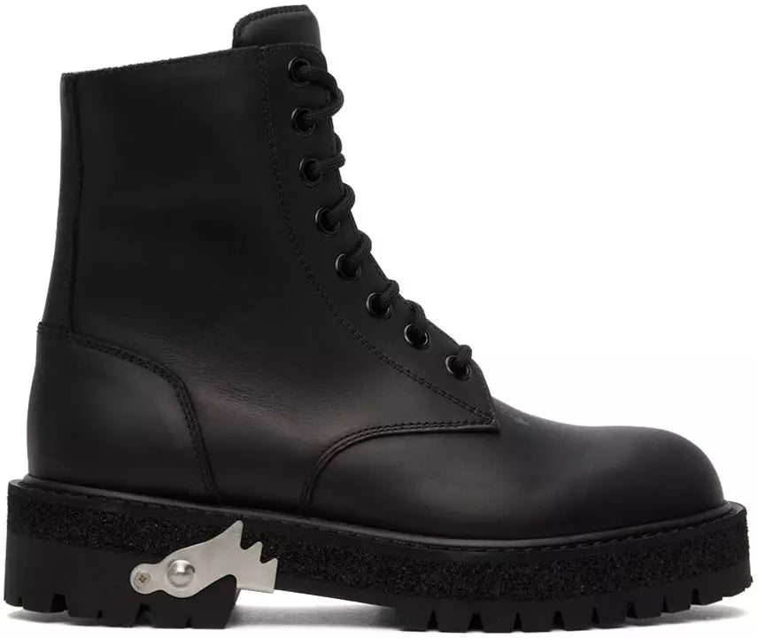 Off-White Black Boot - DEA STILOSA MILANO