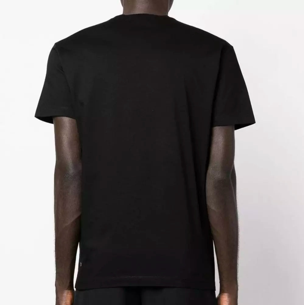 Dsquared² Black Cotton T-Shirt - DEA STILOSA MILANO