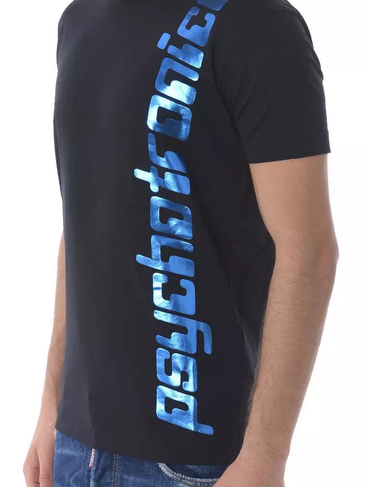 Dsquared² Black Cotton T-Shirt - DEA STILOSA MILANO