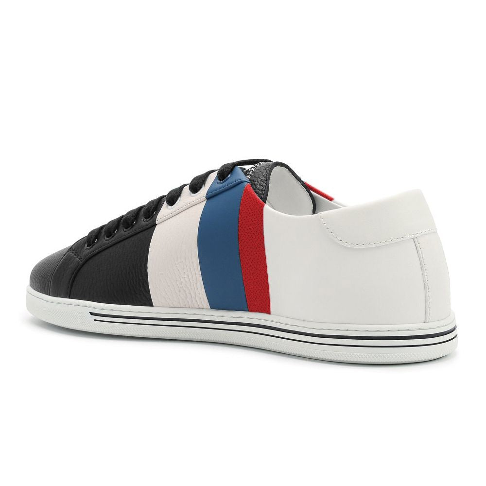 Dolce & Gabbana Multicolor Leather Di Calfskin Sneaker - DEA STILOSA MILANO