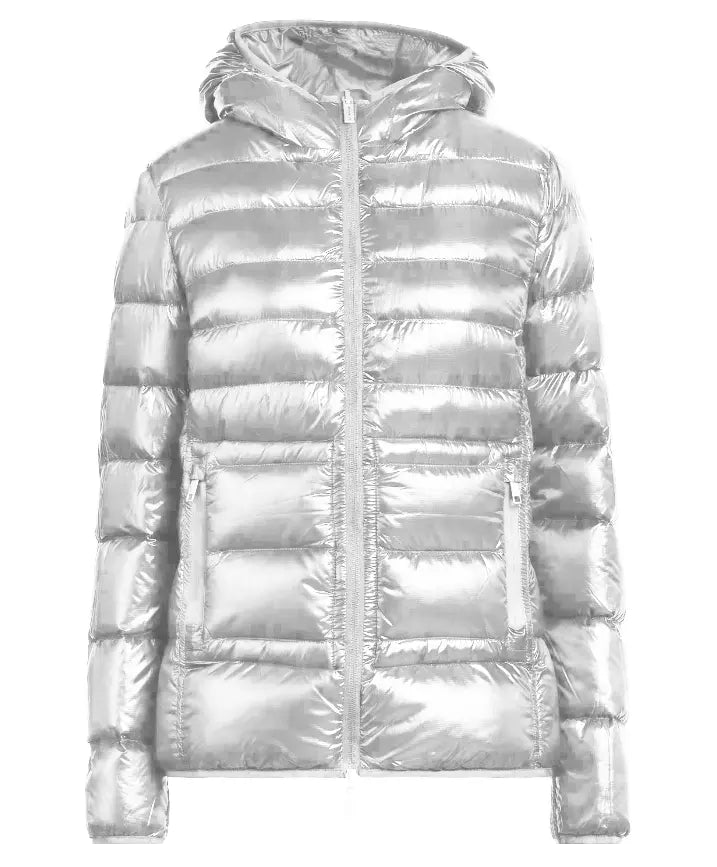 Centogrammi Gray Nylon Jackets & Coat - DEA STILOSA MILANO