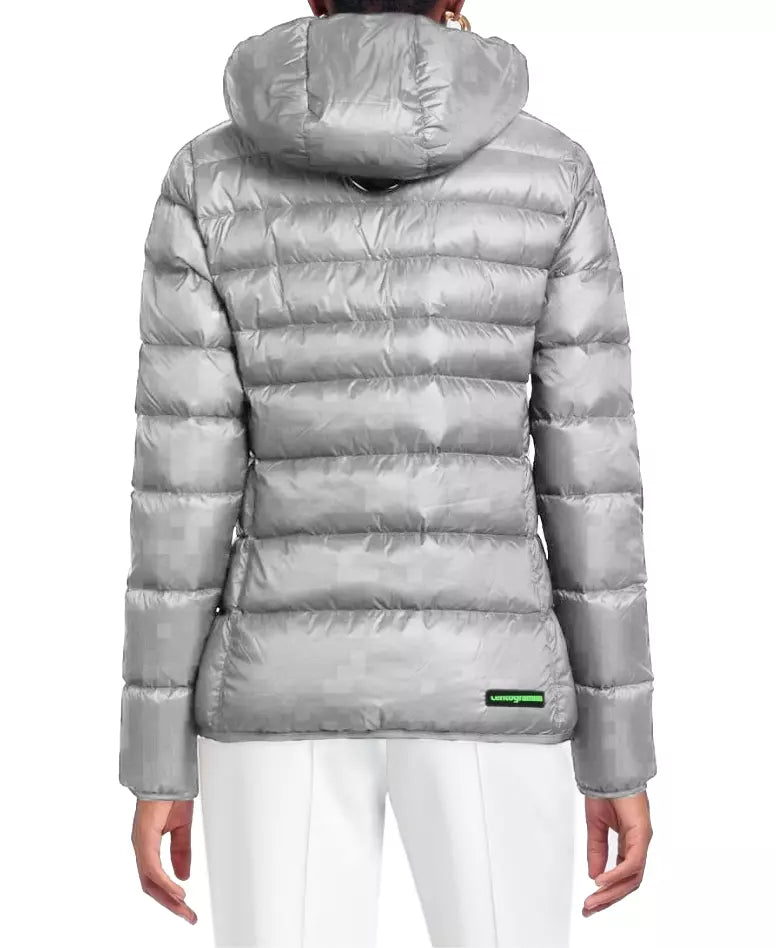 Centogrammi Gray Nylon Jackets & Coat - DEA STILOSA MILANO