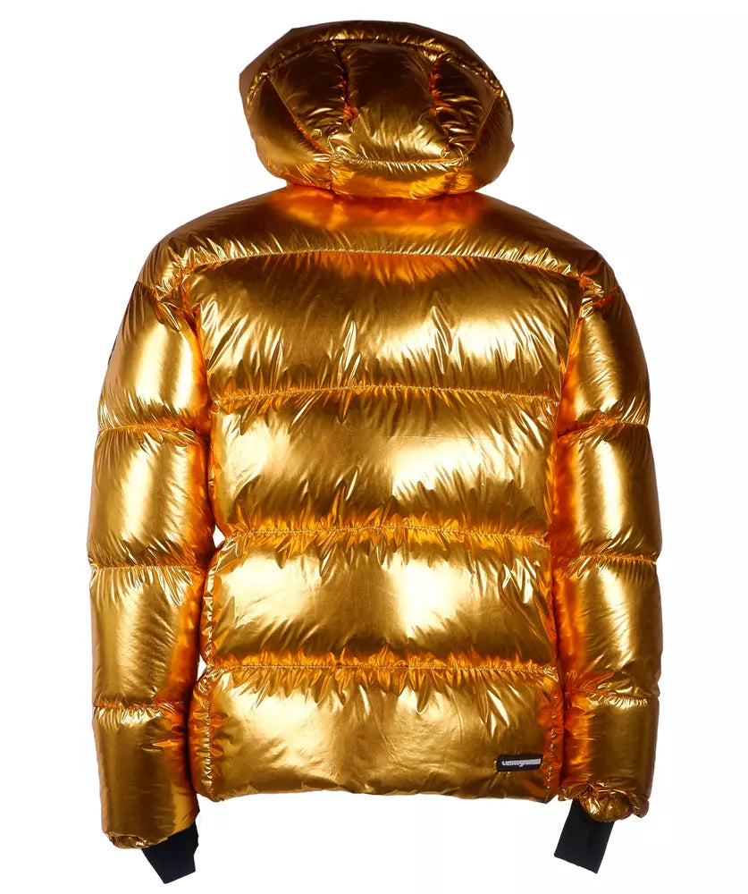 Centogrammi Yellow Nylon Jackets & Coat - DEA STILOSA MILANO