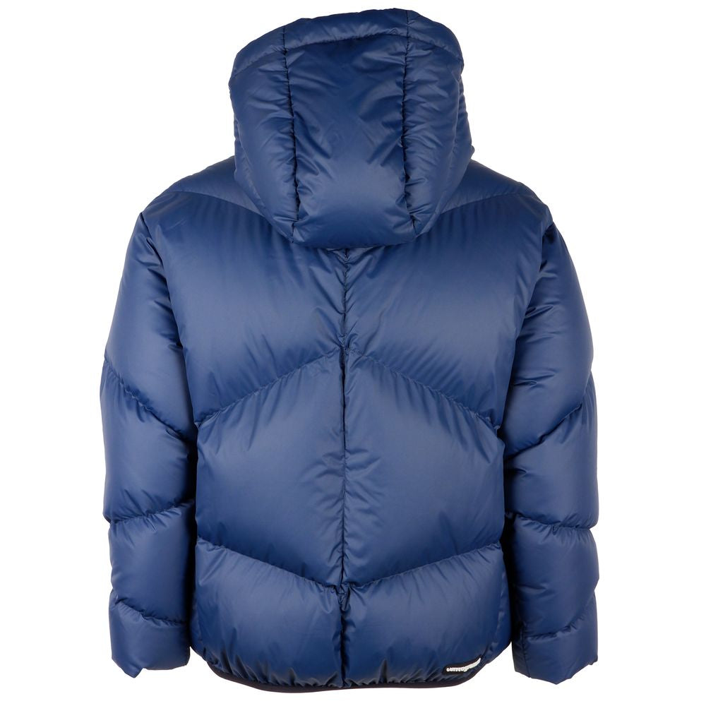 Centogrammi Blue Nylon Jackets & Coat - DEA STILOSA MILANO