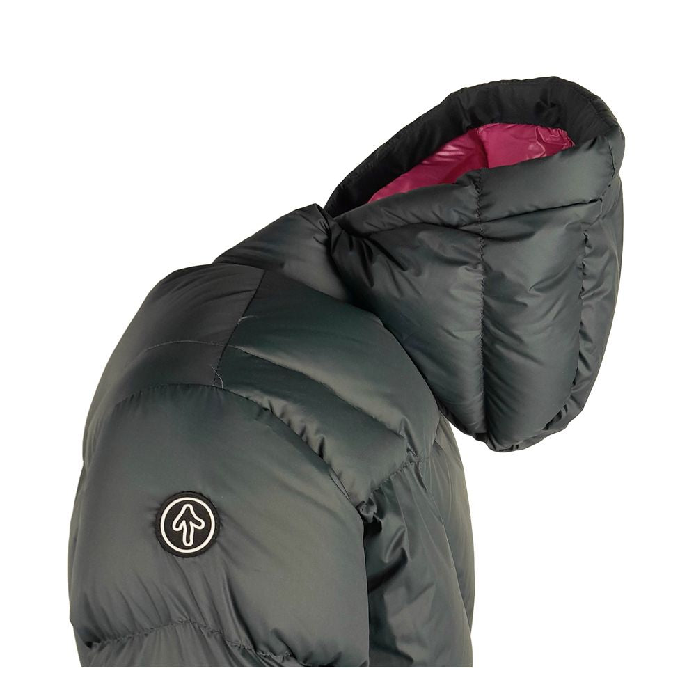 Centogrammi Gray Nylon Jackets & Coat - DEA STILOSA MILANO