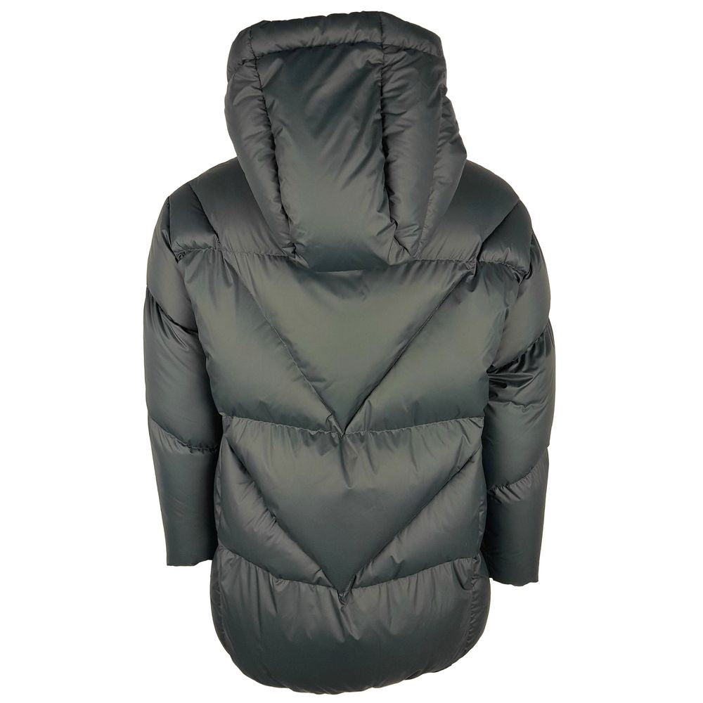 Centogrammi Gray Nylon Jackets & Coat - DEA STILOSA MILANO