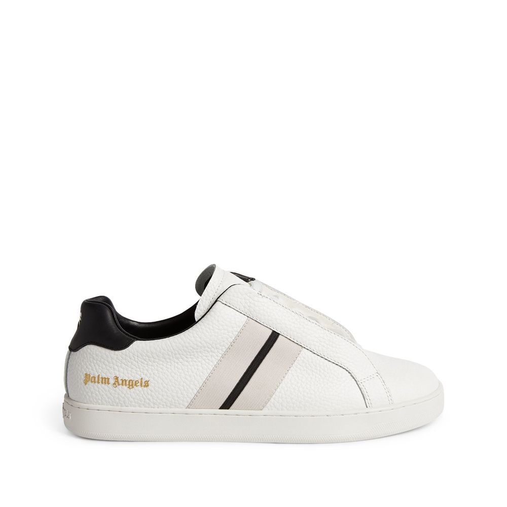 Palm Angels White Leather Sneaker - DEA STILOSA MILANO