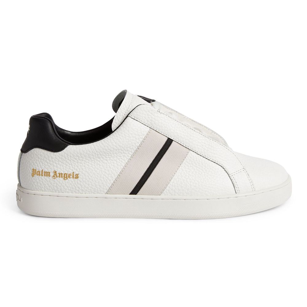Palm Angels White Leather Sneaker - DEA STILOSA MILANO