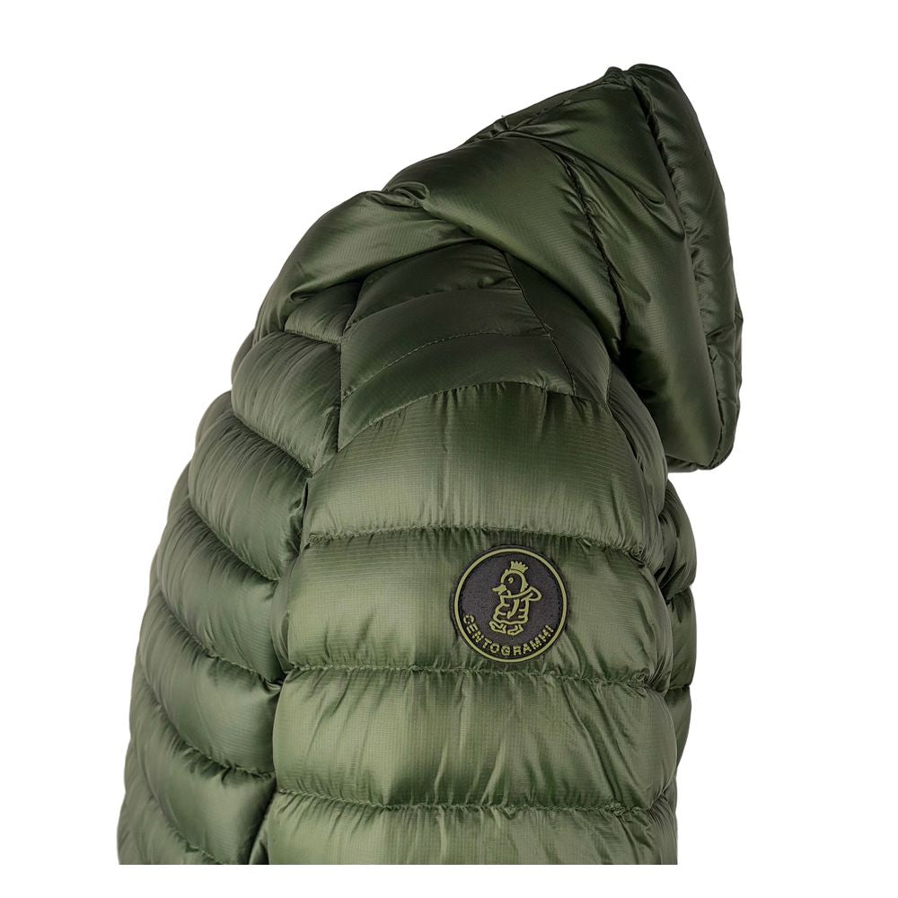Centogrammi Green Nylon Jacket - DEA STILOSA MILANO