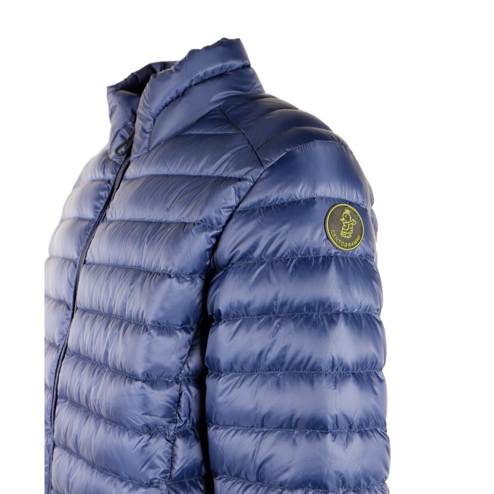 Centogrammi Blue Nylon Jacket - DEA STILOSA MILANO