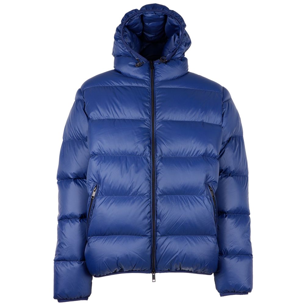 Centogrammi Blue Nylon Jacket - DEA STILOSA MILANO