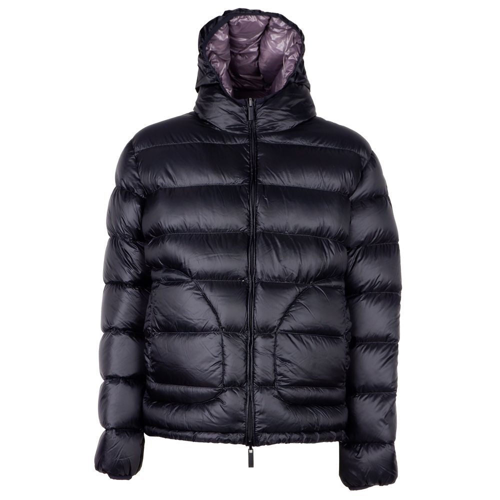 Centogrammi Black Nylon Jacket - DEA STILOSA MILANO