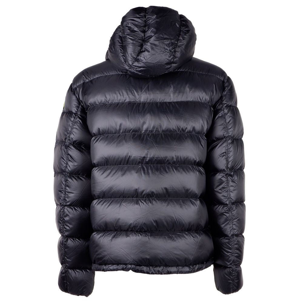 Centogrammi Black Nylon Jacket - DEA STILOSA MILANO