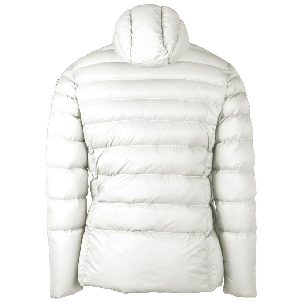 Centogrammi White Nylon Jackets & Coat - DEA STILOSA MILANO
